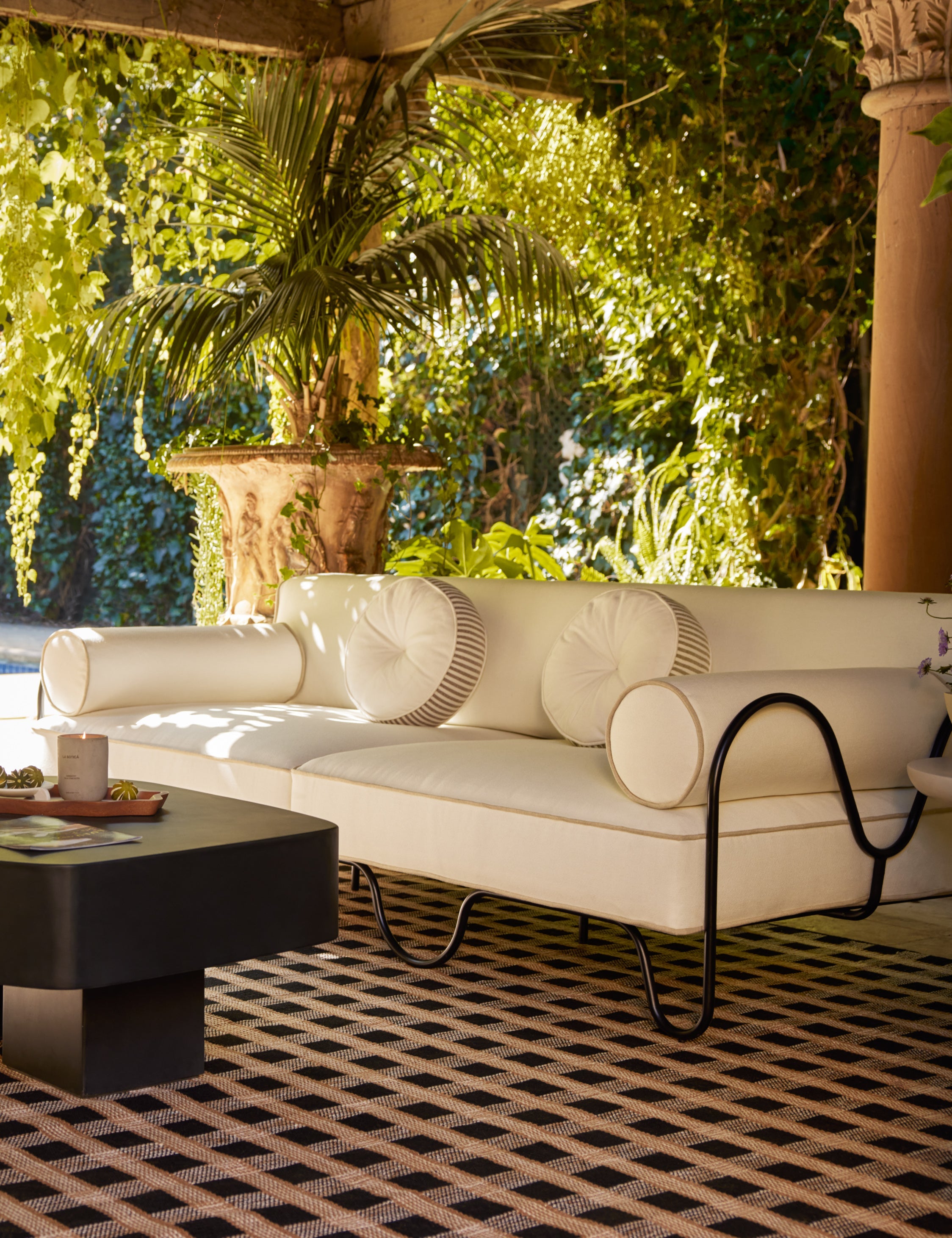 Lulu and Georgia - Peggy Outdoor Sofa by Sarah Sherman Samuel