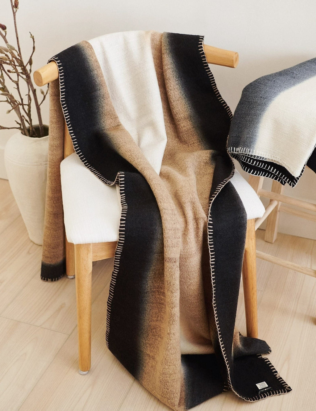 Lulu and Georgia - Siroco Wool Throw by Studio Variously