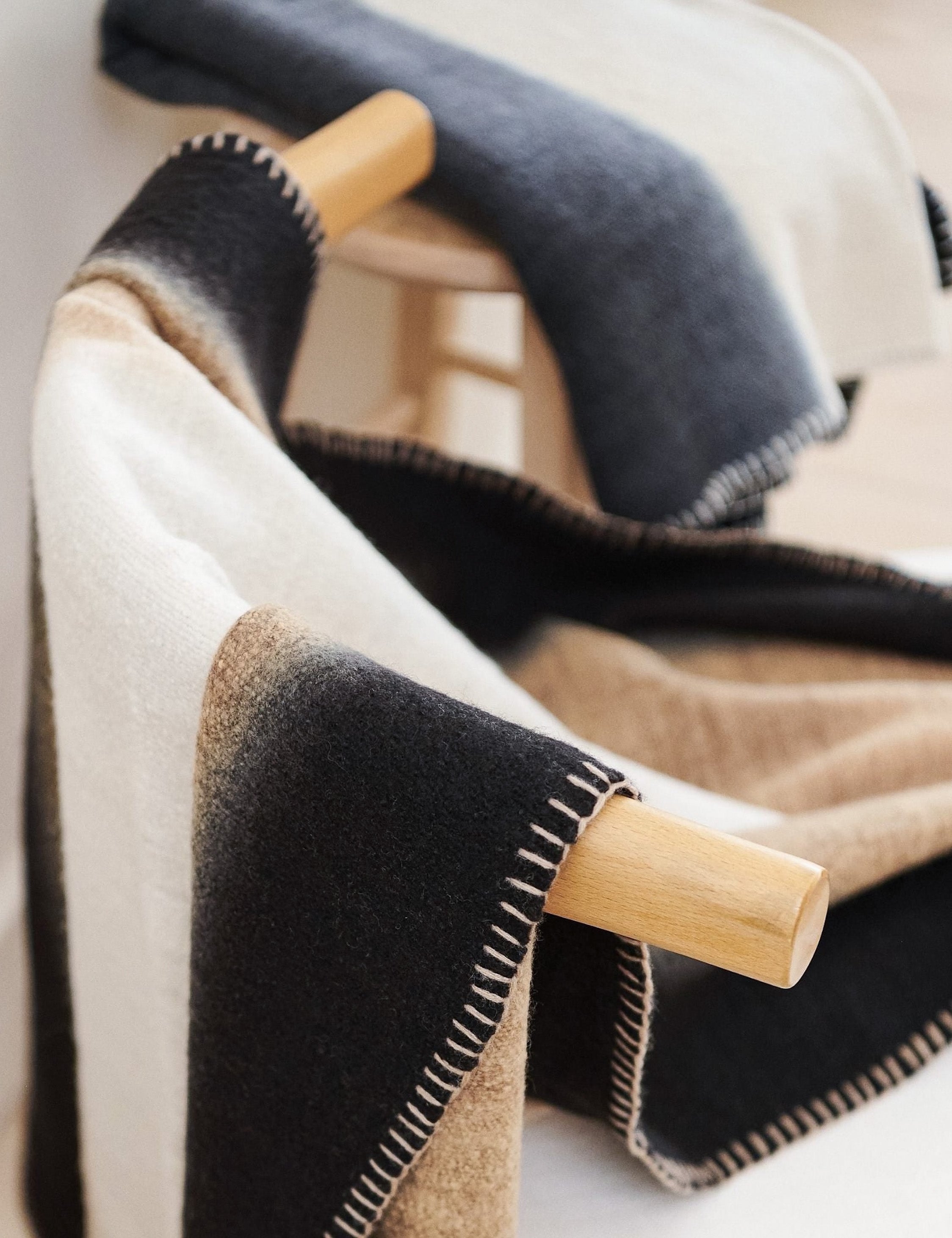 Lulu and Georgia - Siroco Wool Throw by Studio Variously
