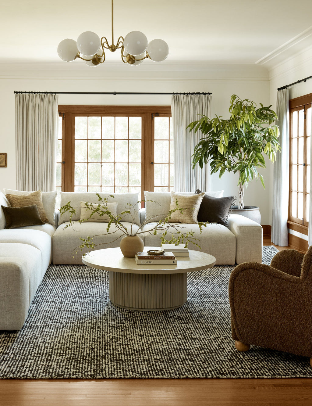 Lulu and Georgia - Rutherford Round Coffee Table