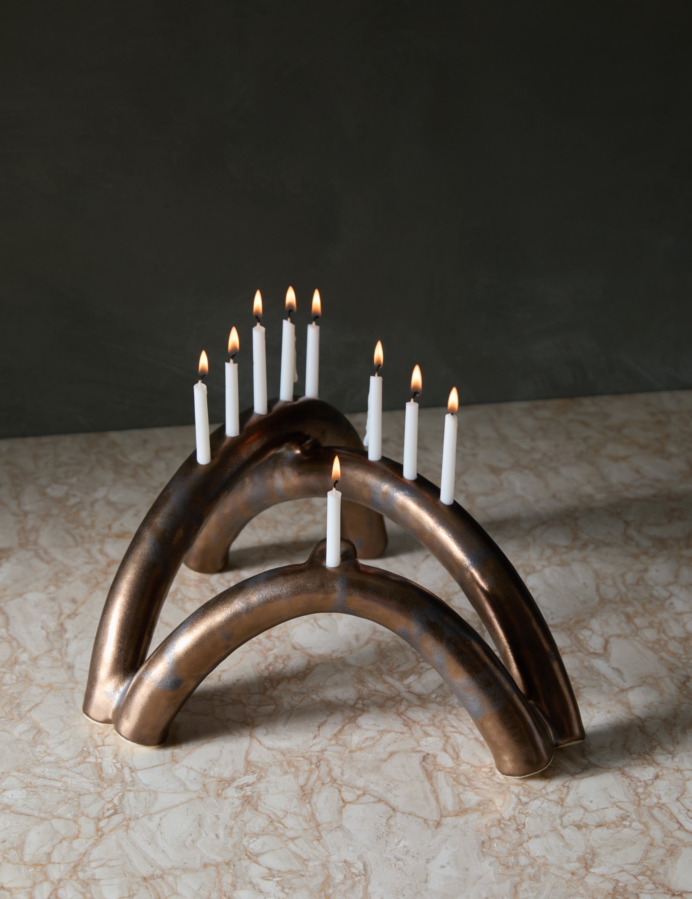 Lulu and Georgia - Shayna Menorah by dumæ