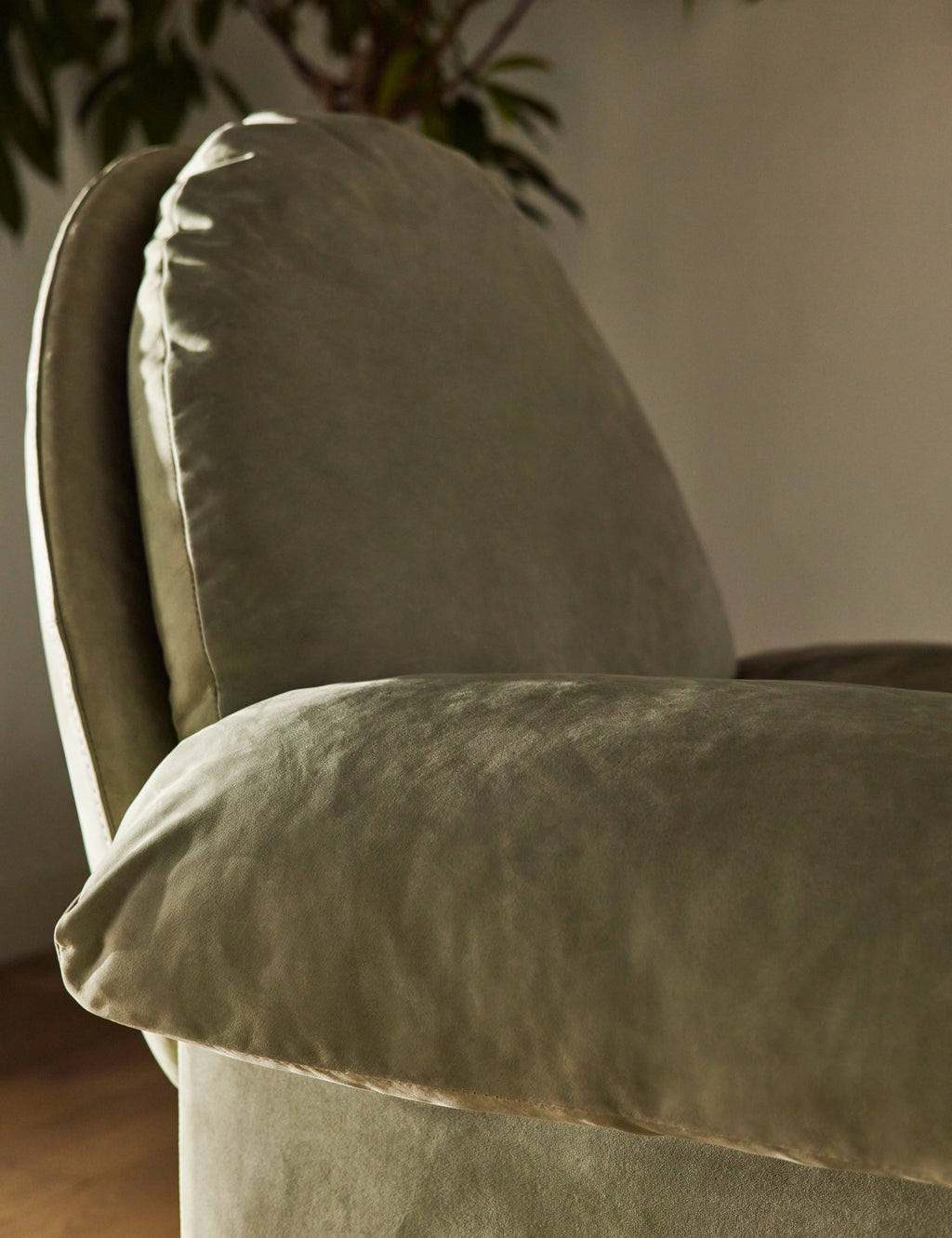 Lulu and Georgia - Nolina Leather Accent Chair by Carly Cushnie