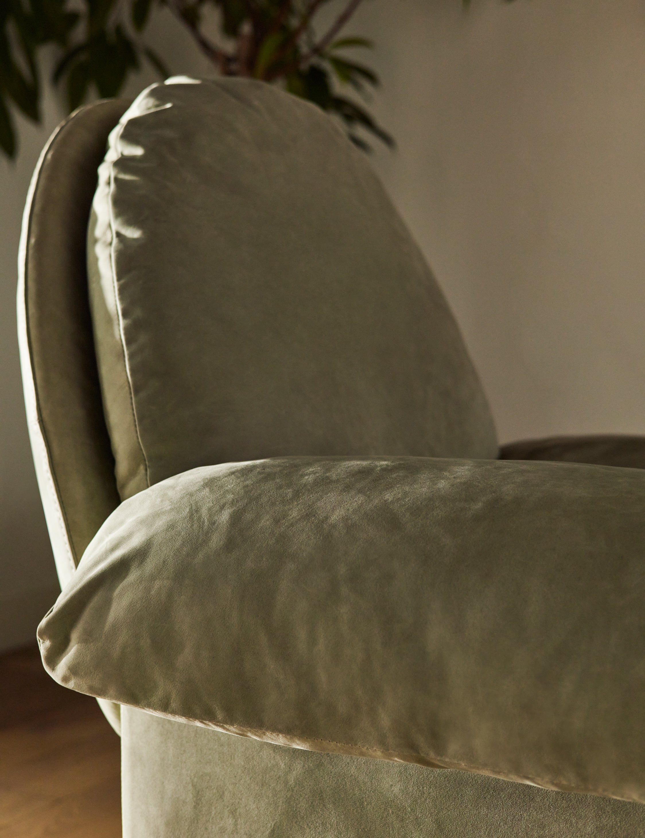 Lulu and Georgia - Nolina Leather Accent Chair by Carly Cushnie