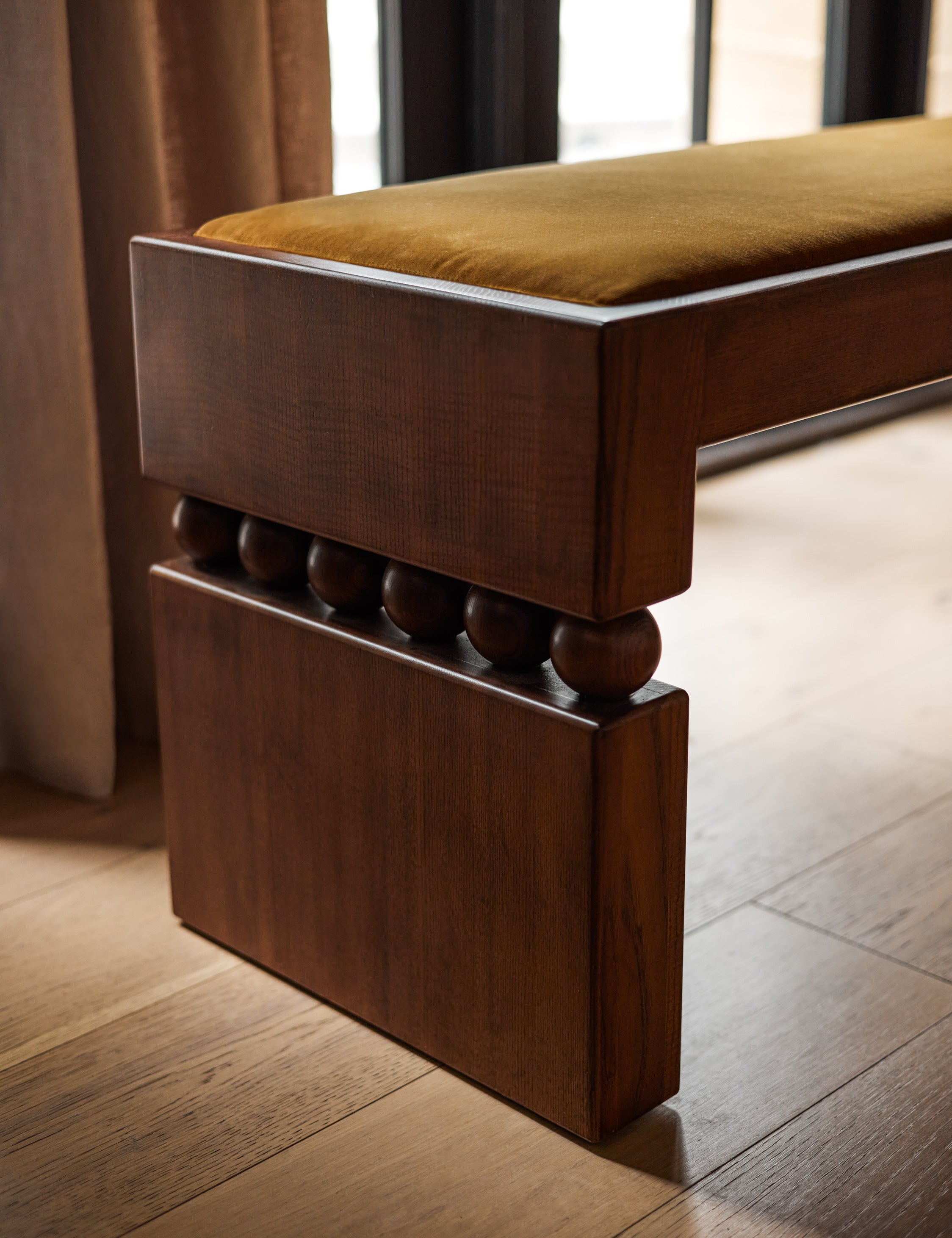 Lulu and Georgia - Ceiba Bench by Carly Cushnie