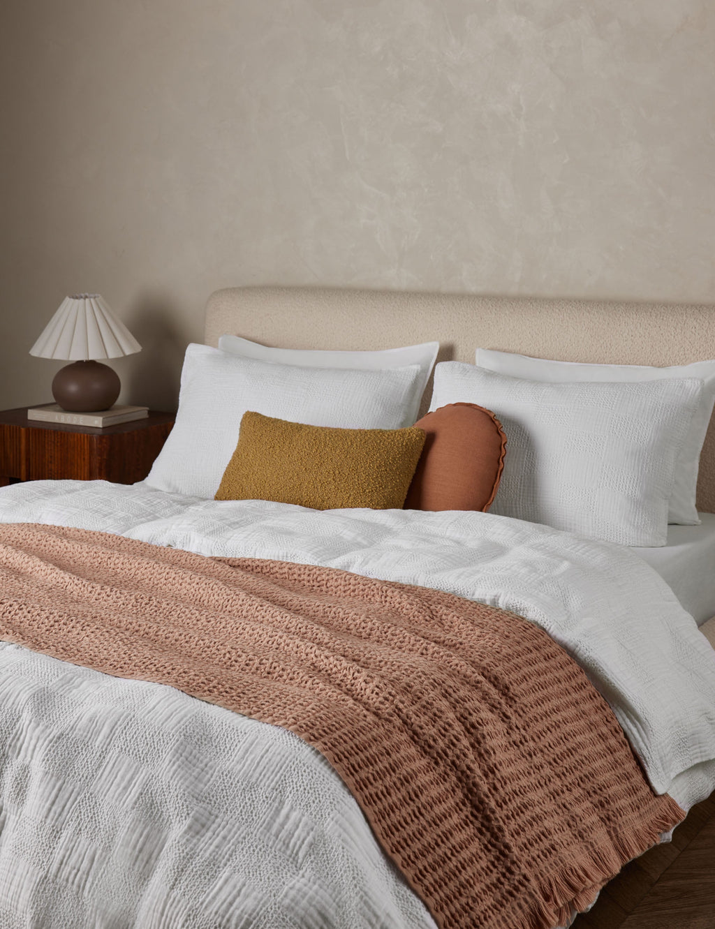 Lulu and Georgia - Kingsley Textured Cotton Duvet Cover