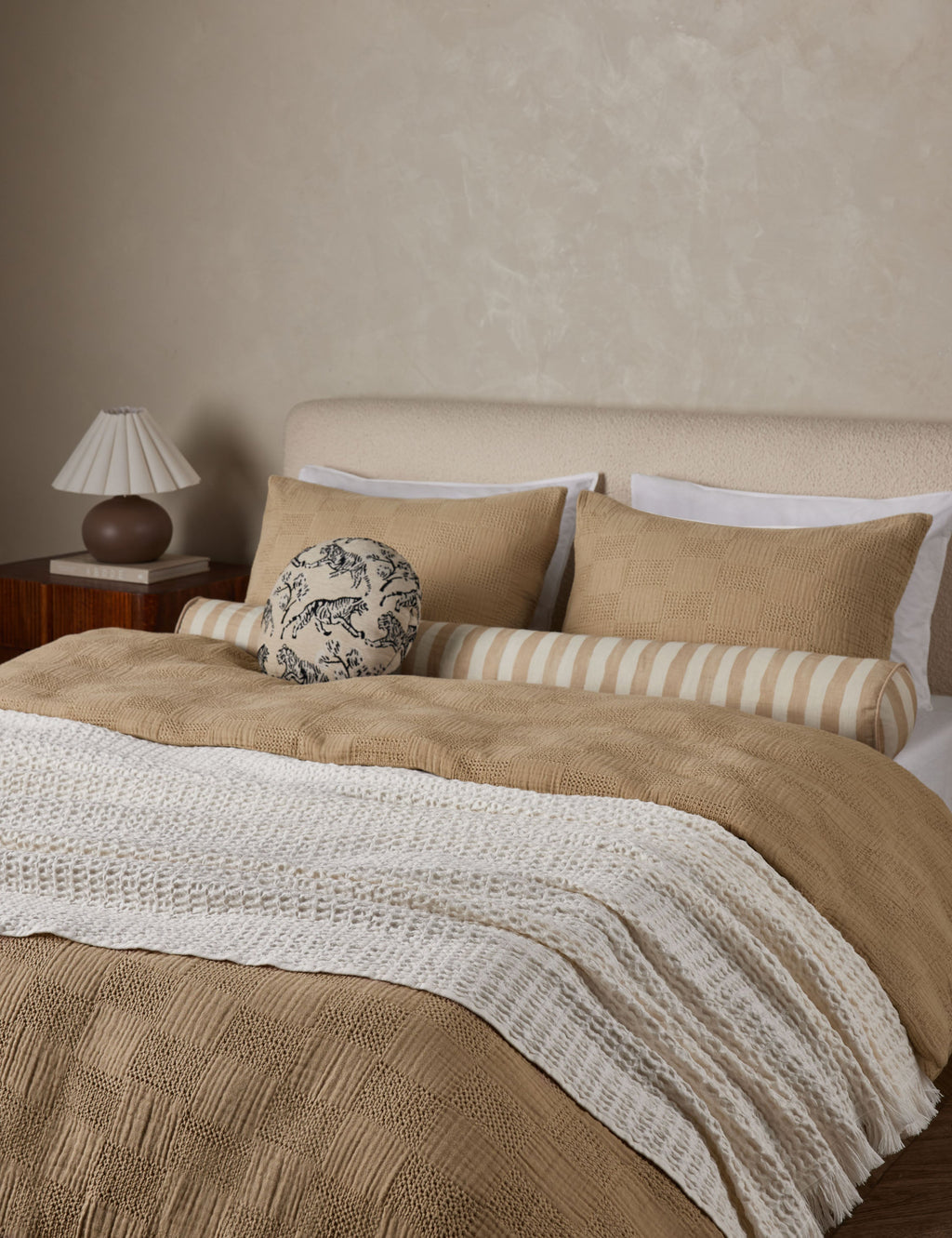 Lulu and Georgia - Kingsley Textured Cotton Duvet Cover