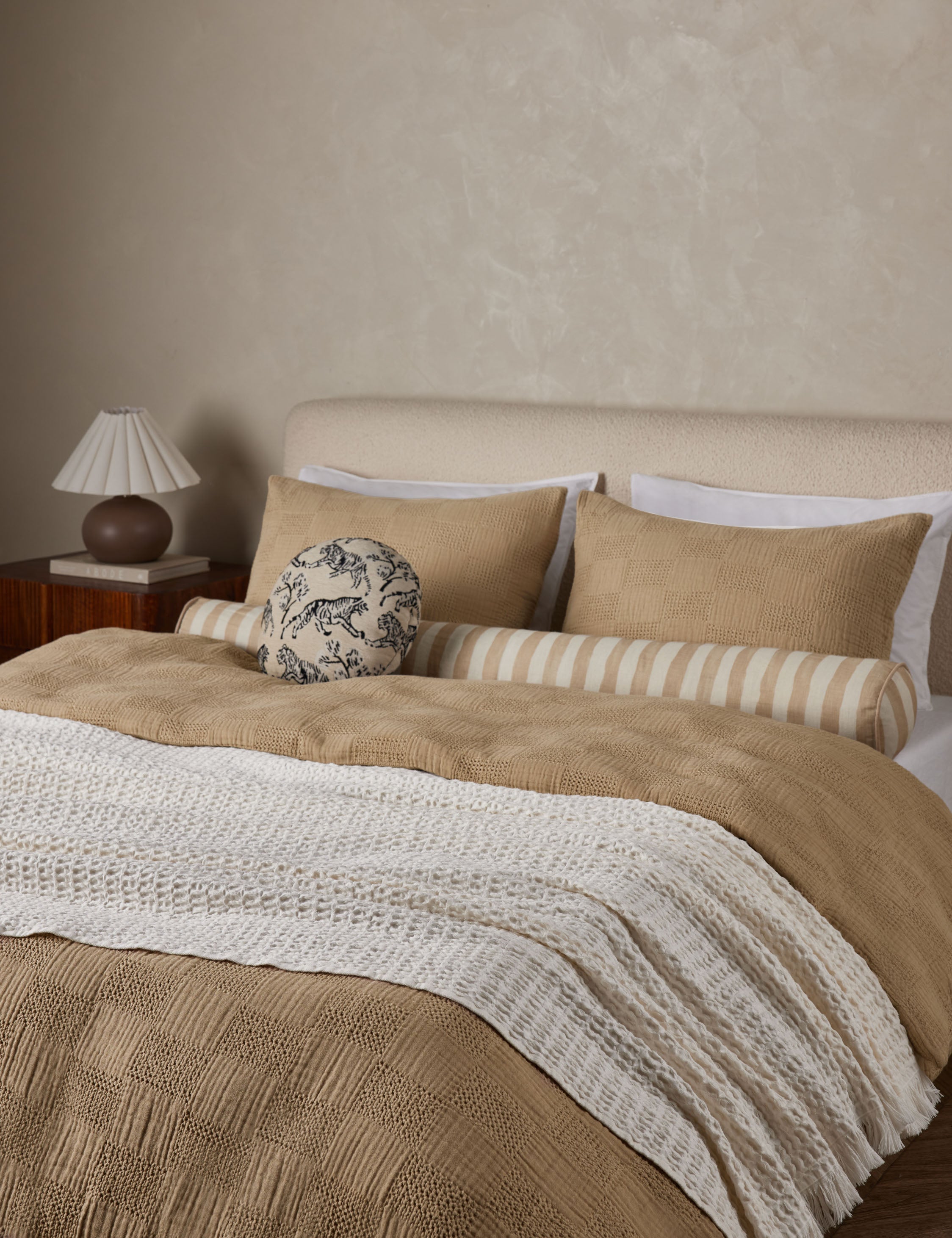 Lulu and Georgia - Kingsley Textured Cotton Duvet Cover