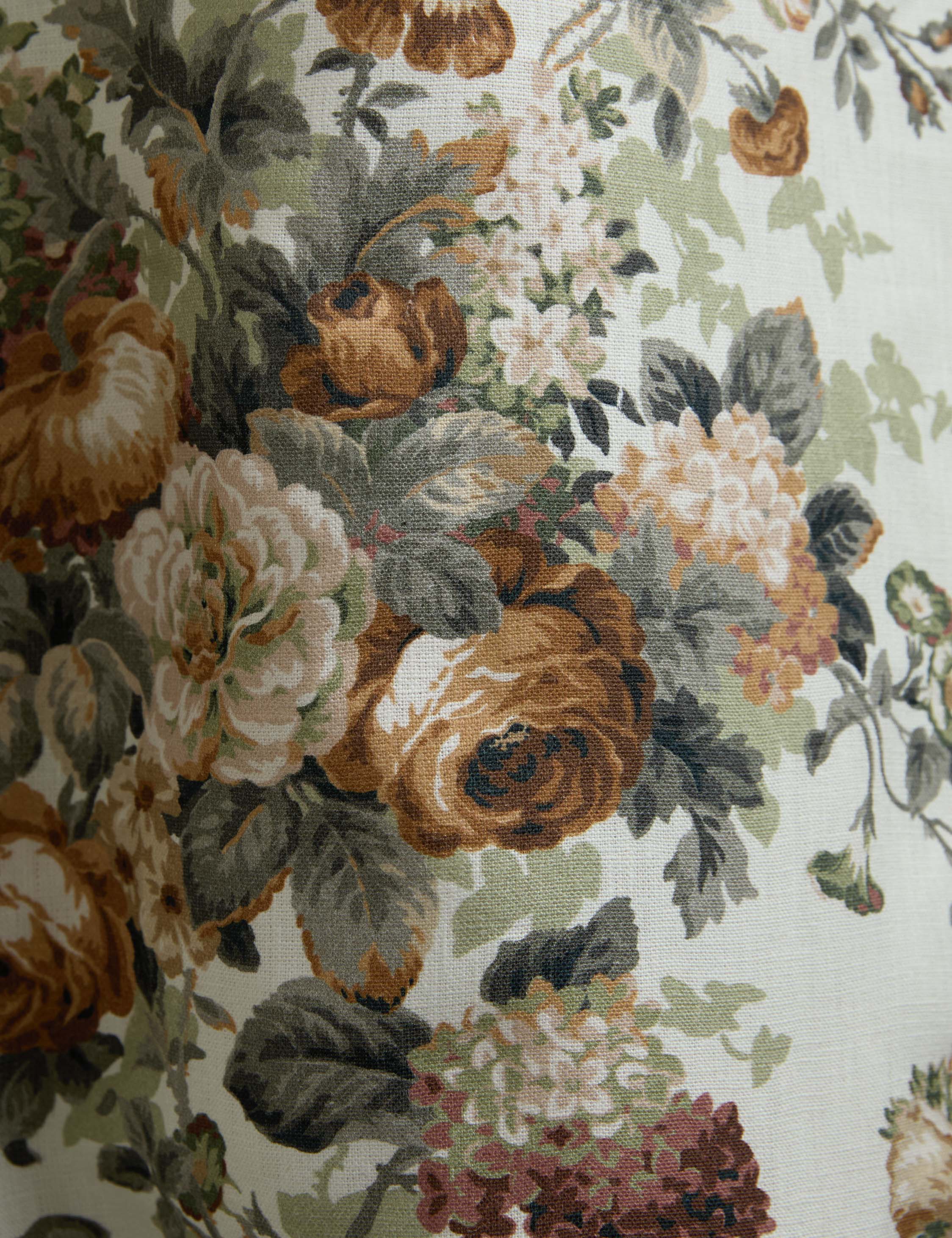 Lulu and Georgia - Soter Pleated Linen Curtain Panel by Heidi Caillier