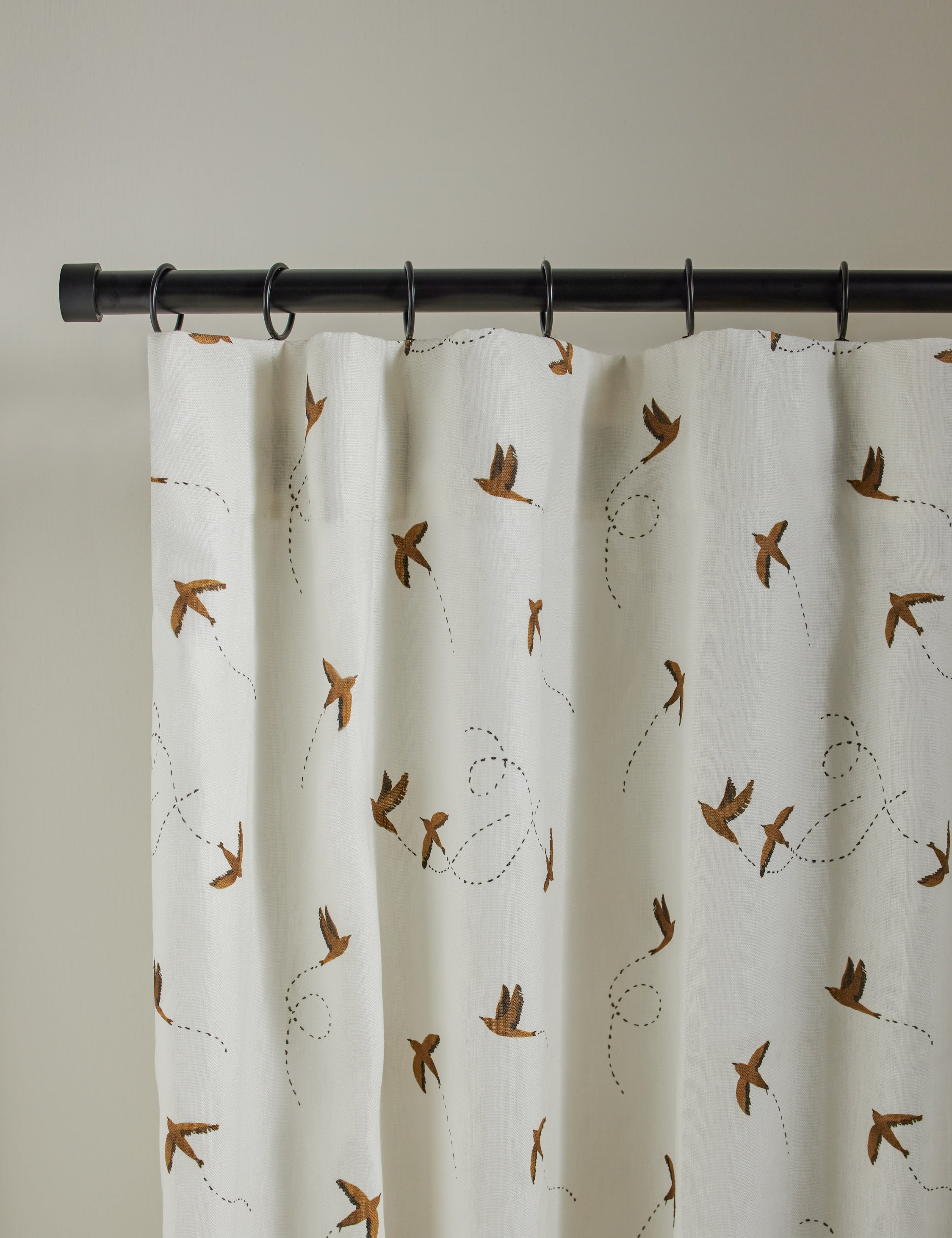 Lulu and Georgia - Sparrow Linen Curtain Panel by Rylee + Cru