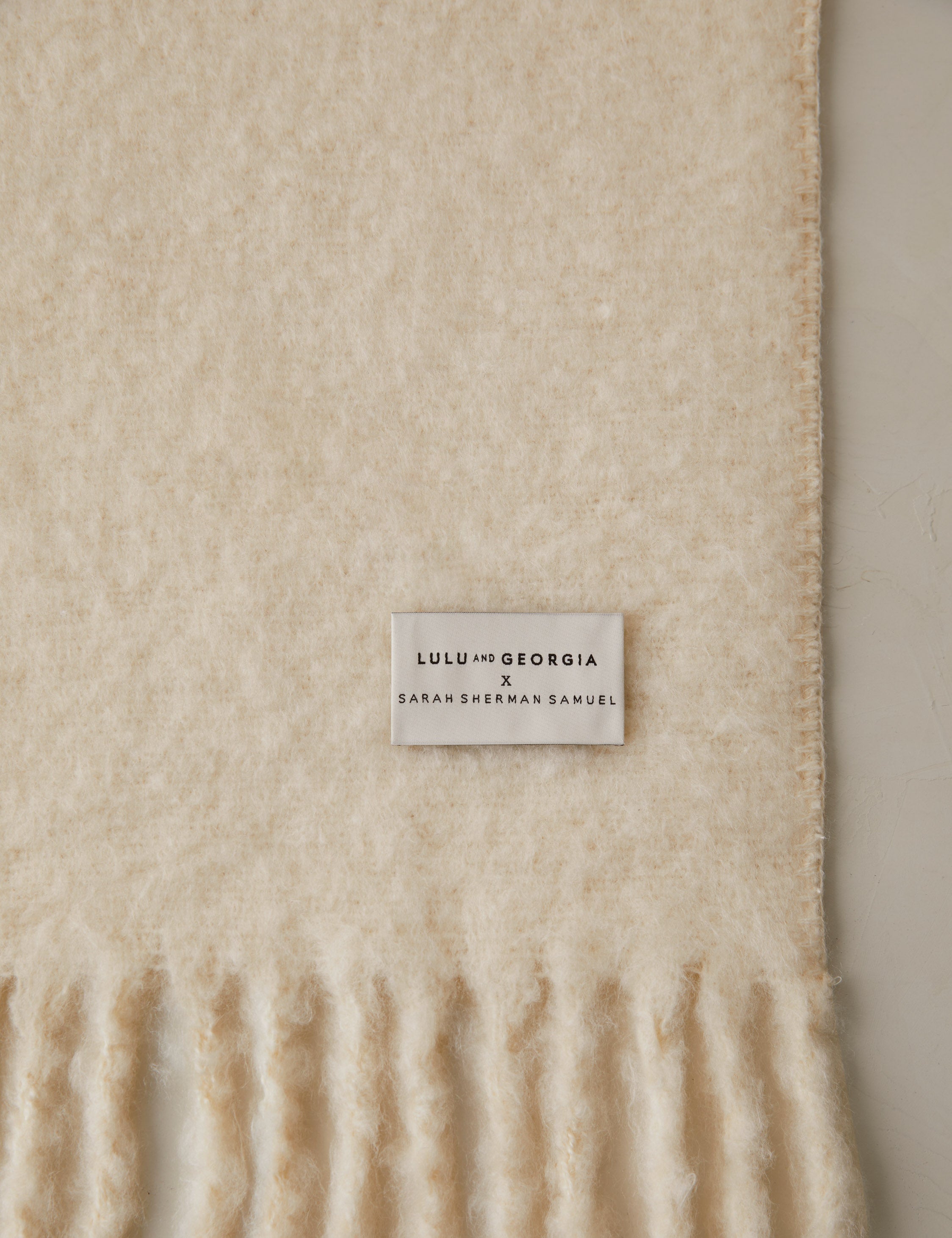 Lulu and Georgia - Snug Throw by Sarah Sherman Samuel