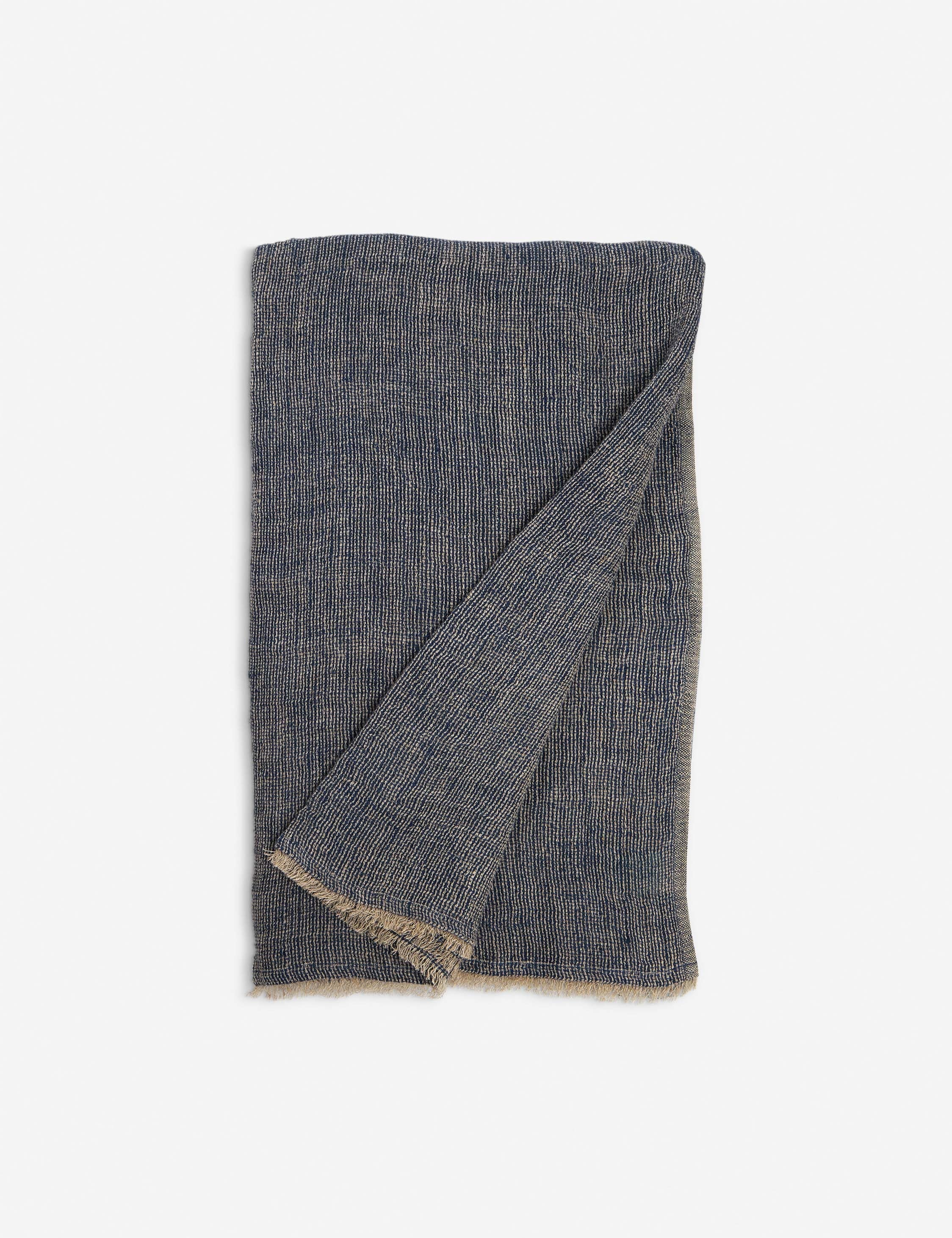 Lulu and Georgia - River Oversized Linen Throw by Pom Pom at Home
