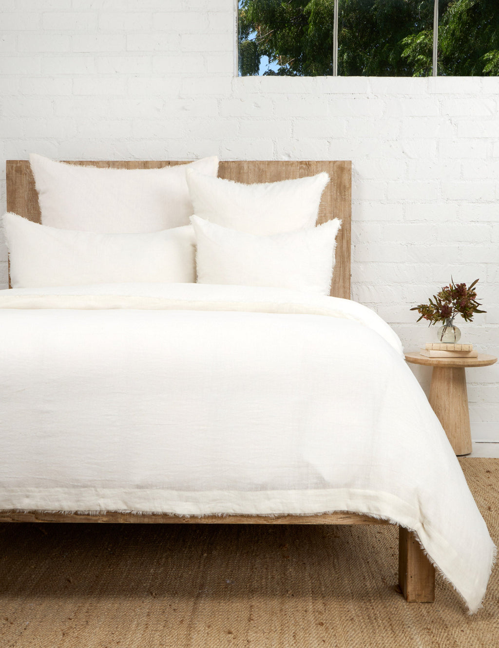 Lulu and Georgia - Hunter Linen Duvet Cover by Pom Pom at Home