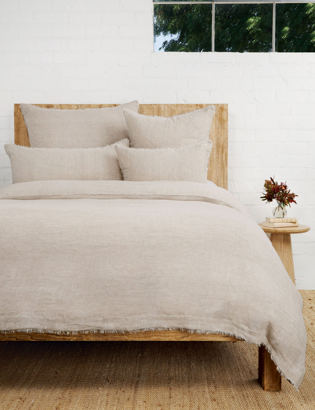Lulu and Georgia - Hunter Linen Duvet Cover by Pom Pom at Home