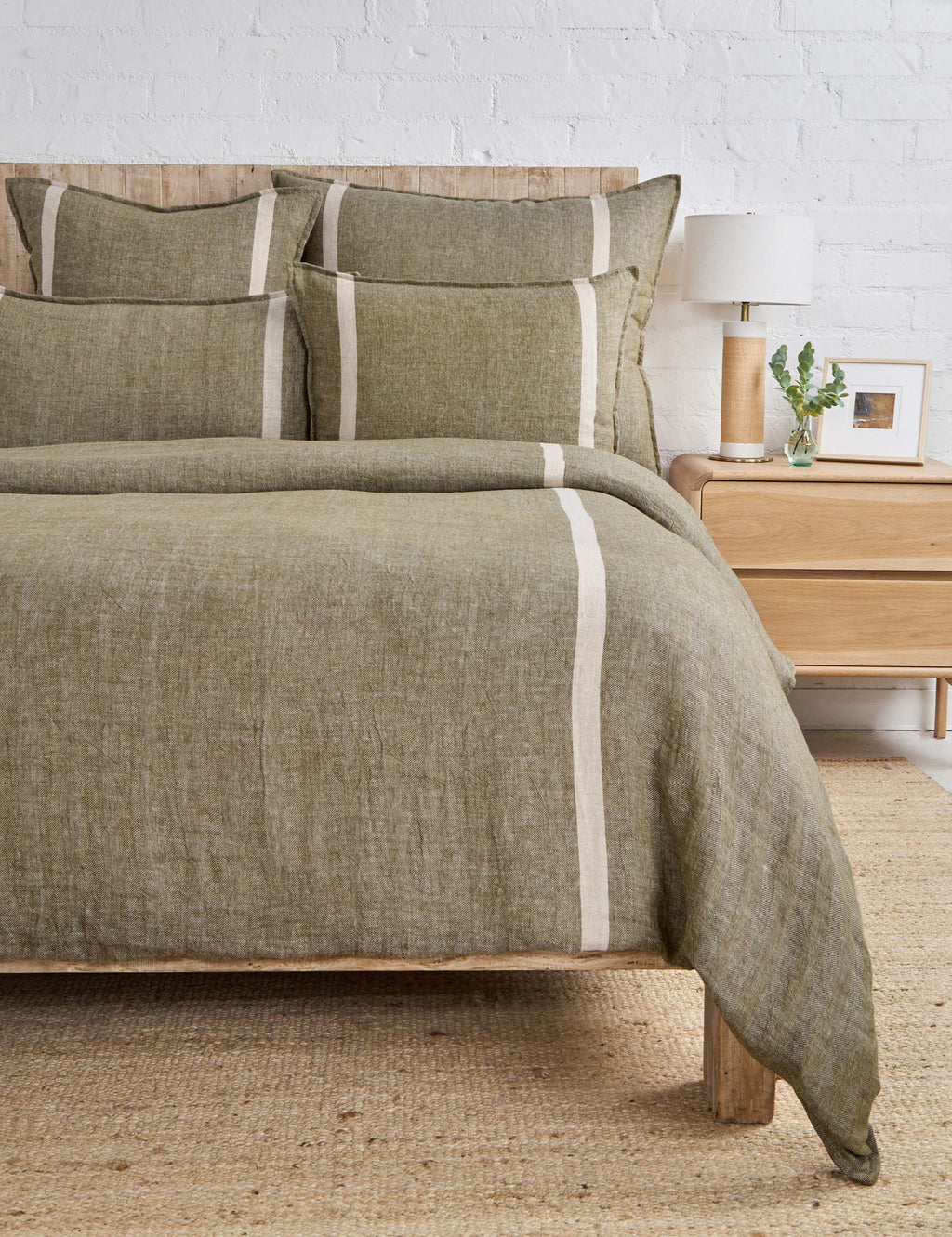 Lulu and Georgia - Rory Linen Duvet Cover by Pom Pom at Home