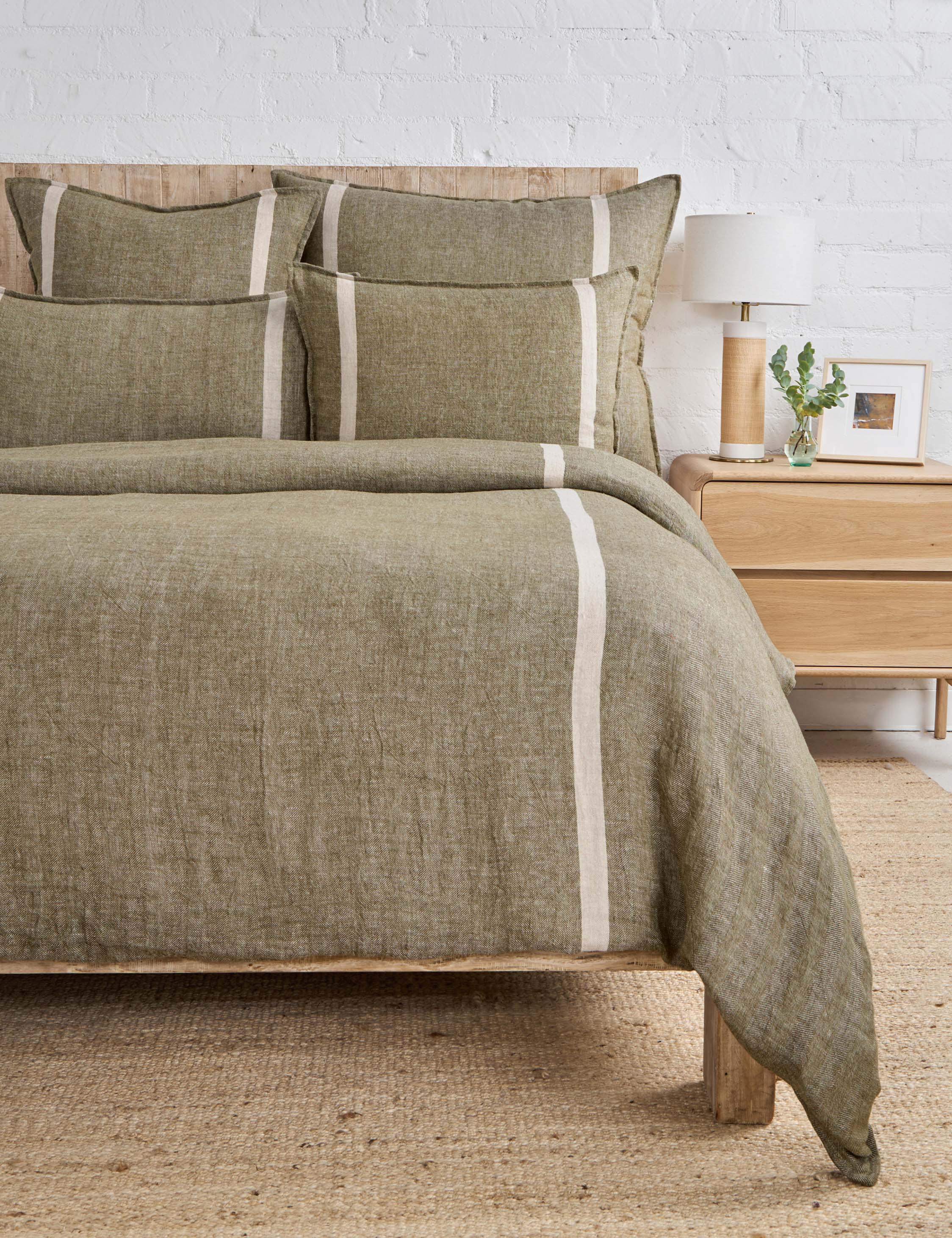 Lulu and Georgia - Rory Linen Duvet Cover by Pom Pom at Home