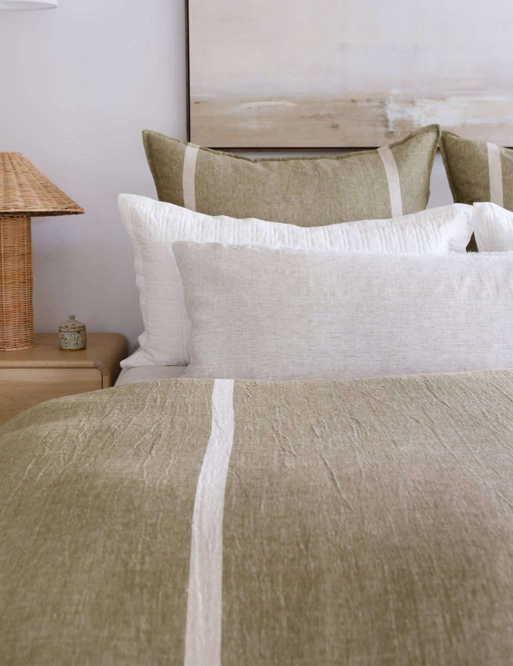 Lulu and Georgia - Rory Linen Duvet Cover by Pom Pom at Home