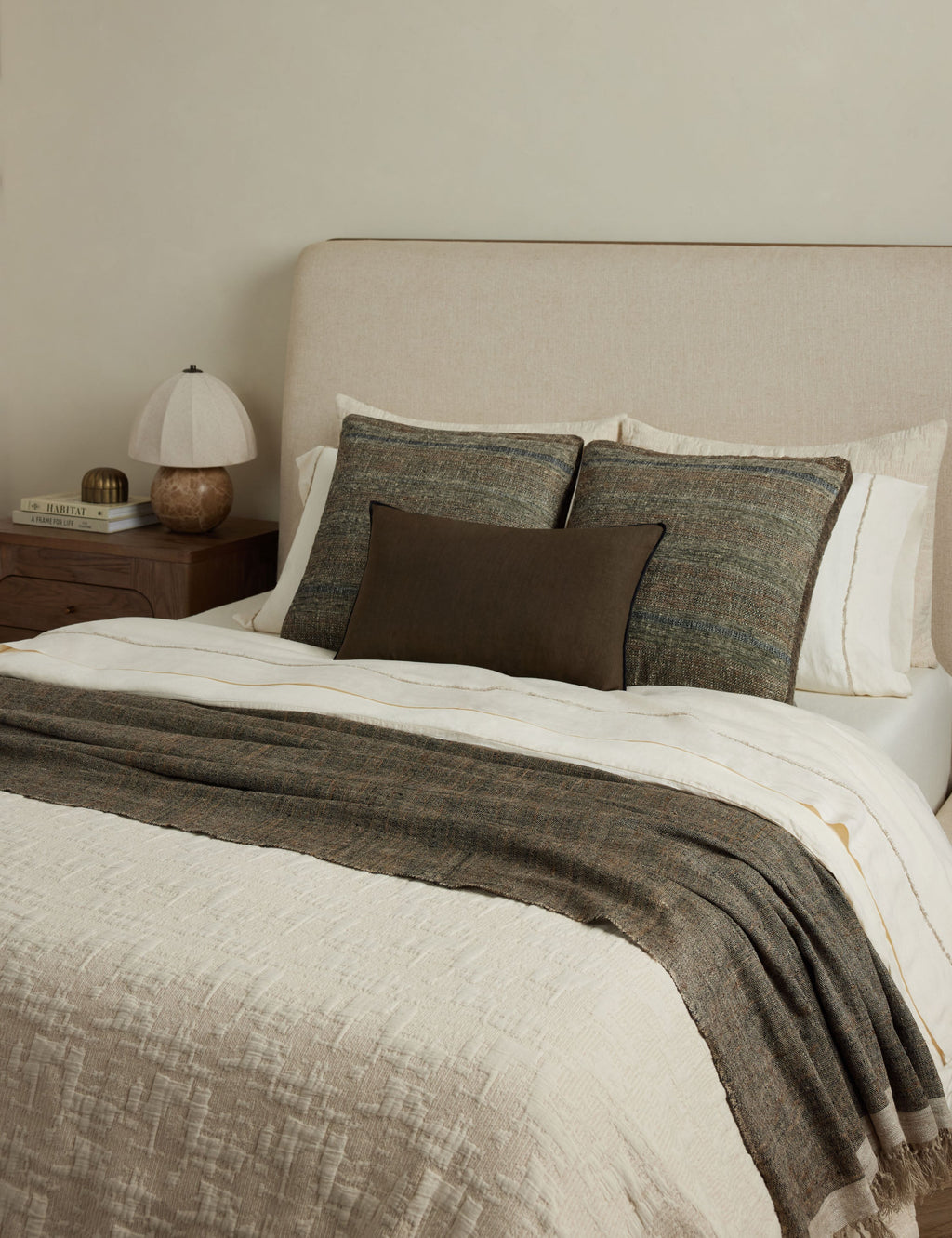 Lulu and Georgia - Laba Linen Silk Throw by DISC Interiors