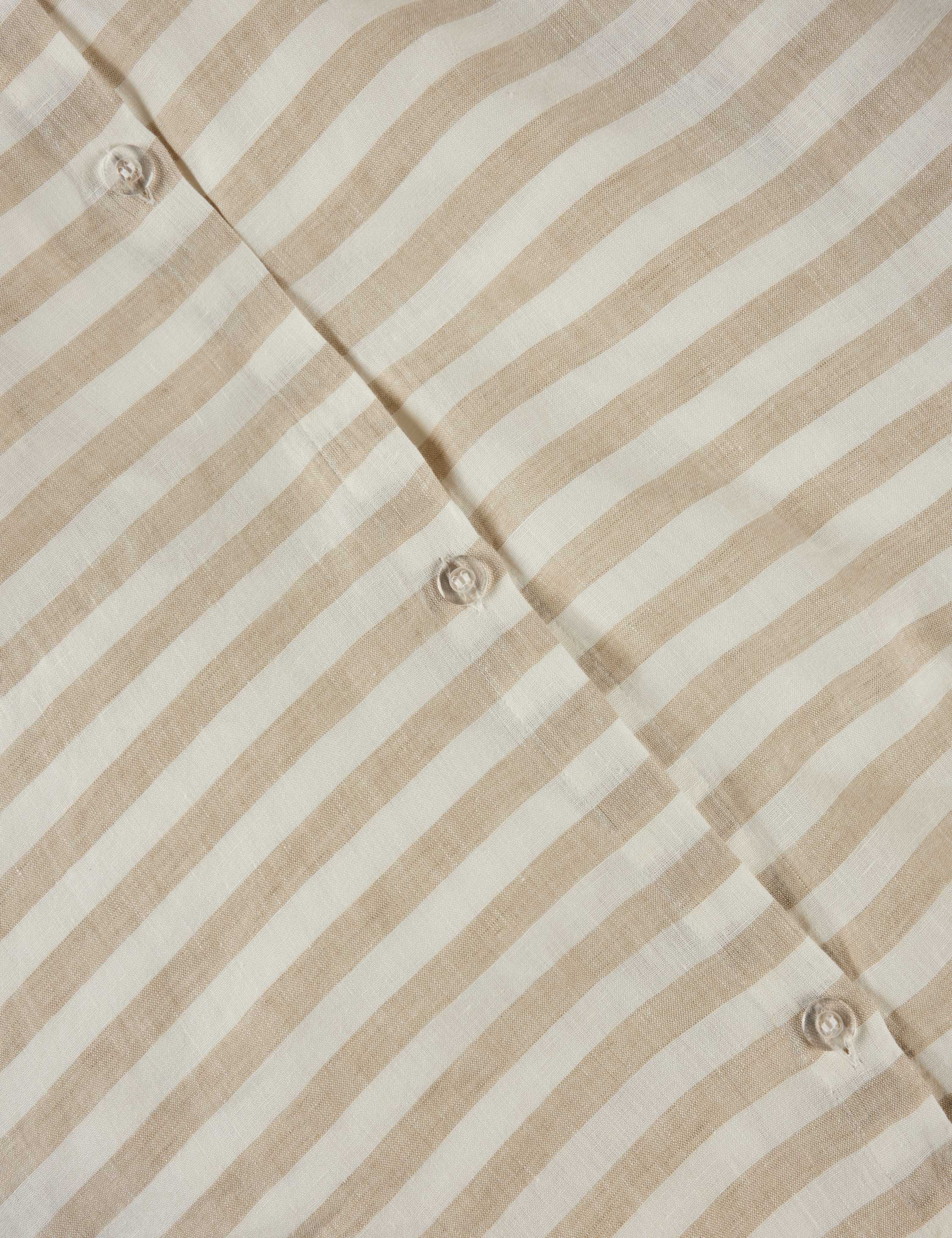 Lulu and Georgia - Thayer Striped European Flax Linen® Duvet Cover