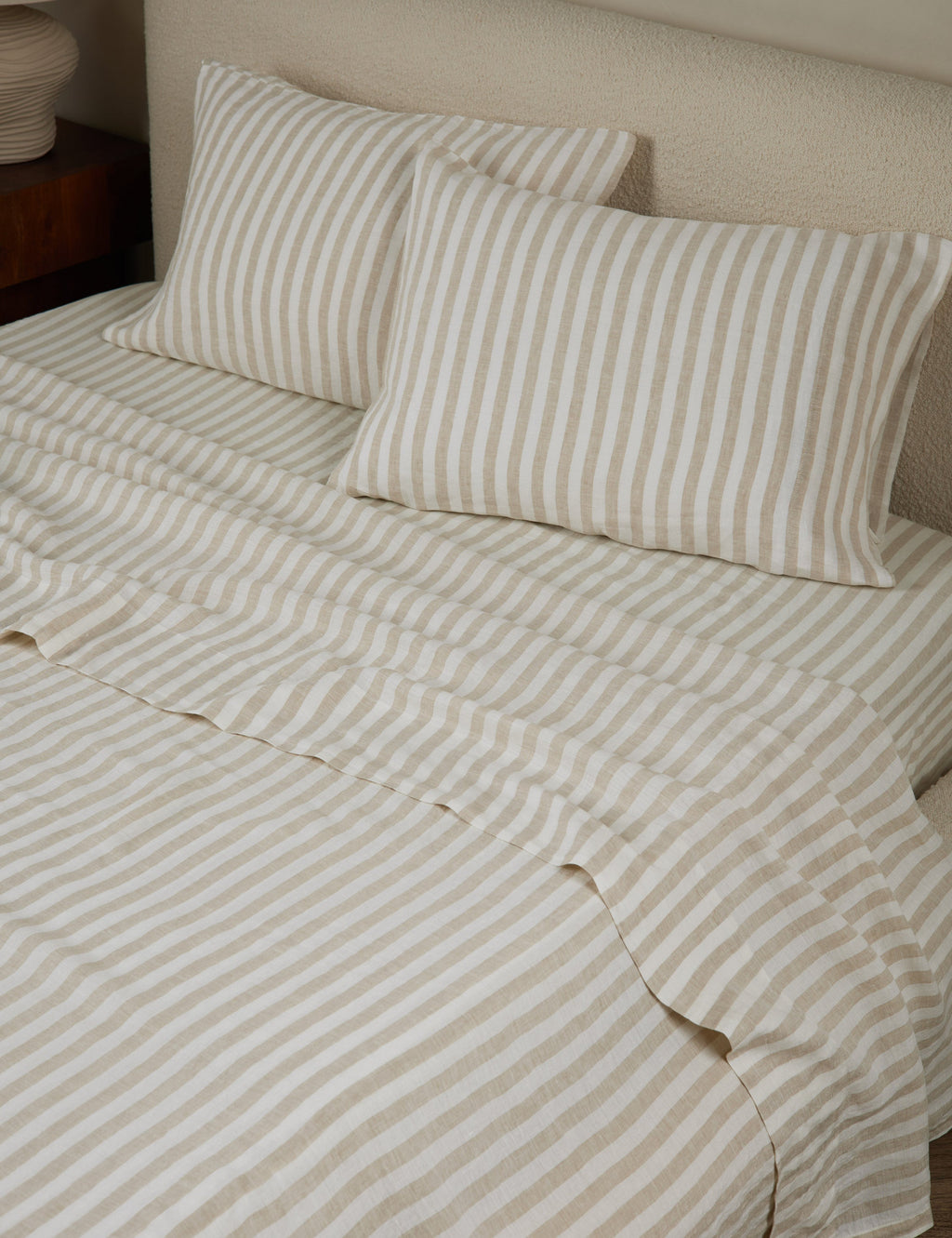 Lulu and Georgia - Thayer Striped European Flax Linen® Sheet Set