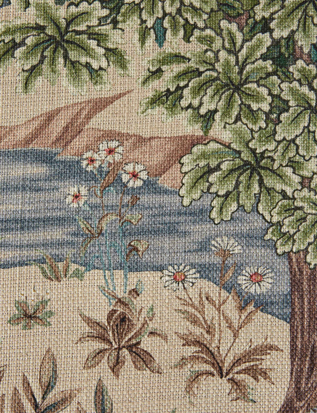 Lulu and Georgia - The Brook Tapestry Viscose Fabric by Morris & Co.