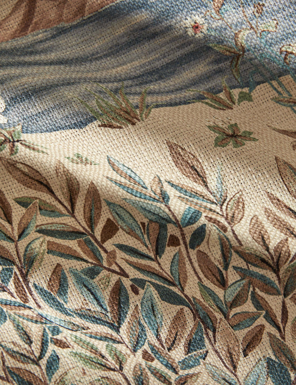 Lulu and Georgia - The Brook Tapestry Viscose Fabric by Morris & Co.