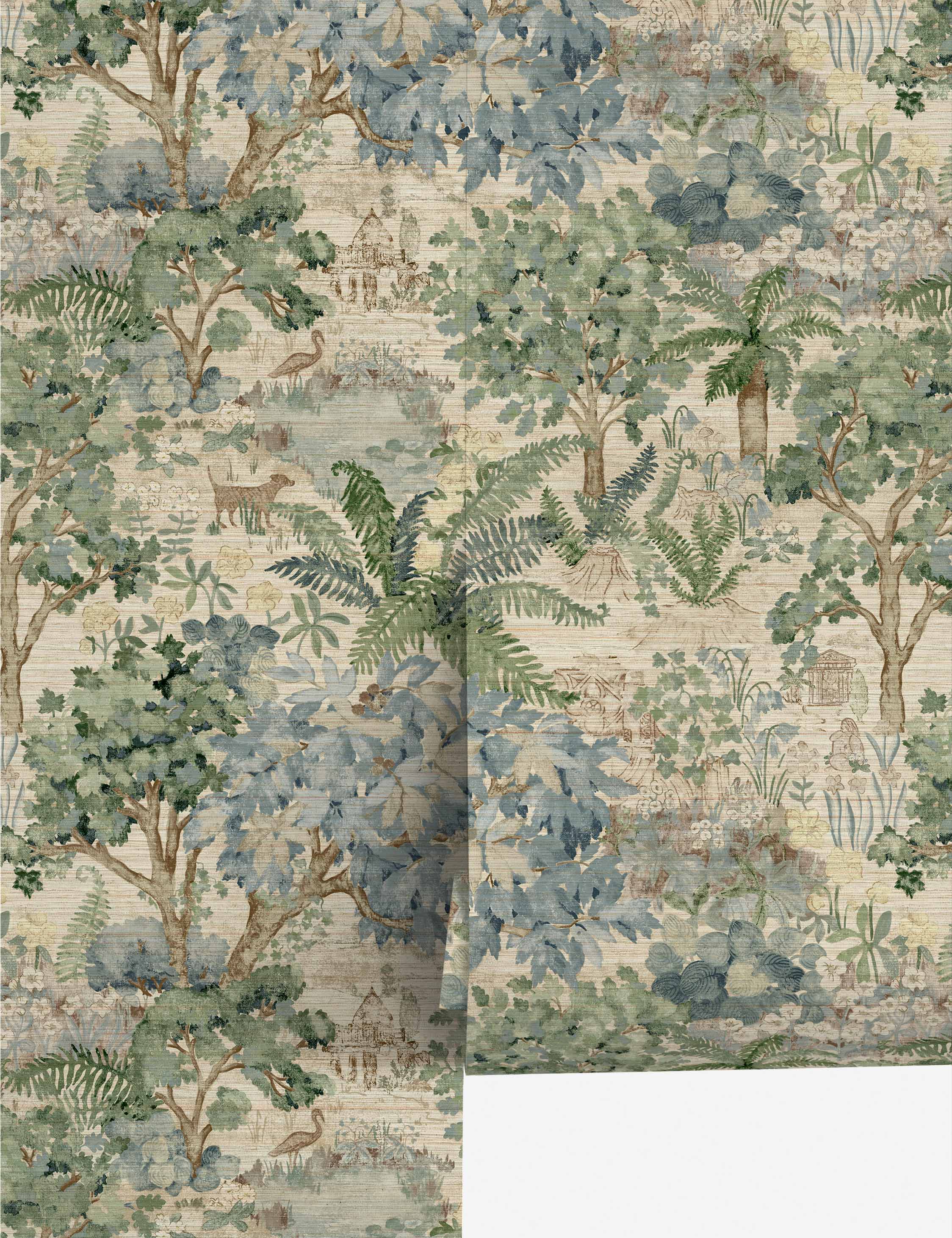 Lulu and Georgia - The Stumpery Wallpaper by Sanderson