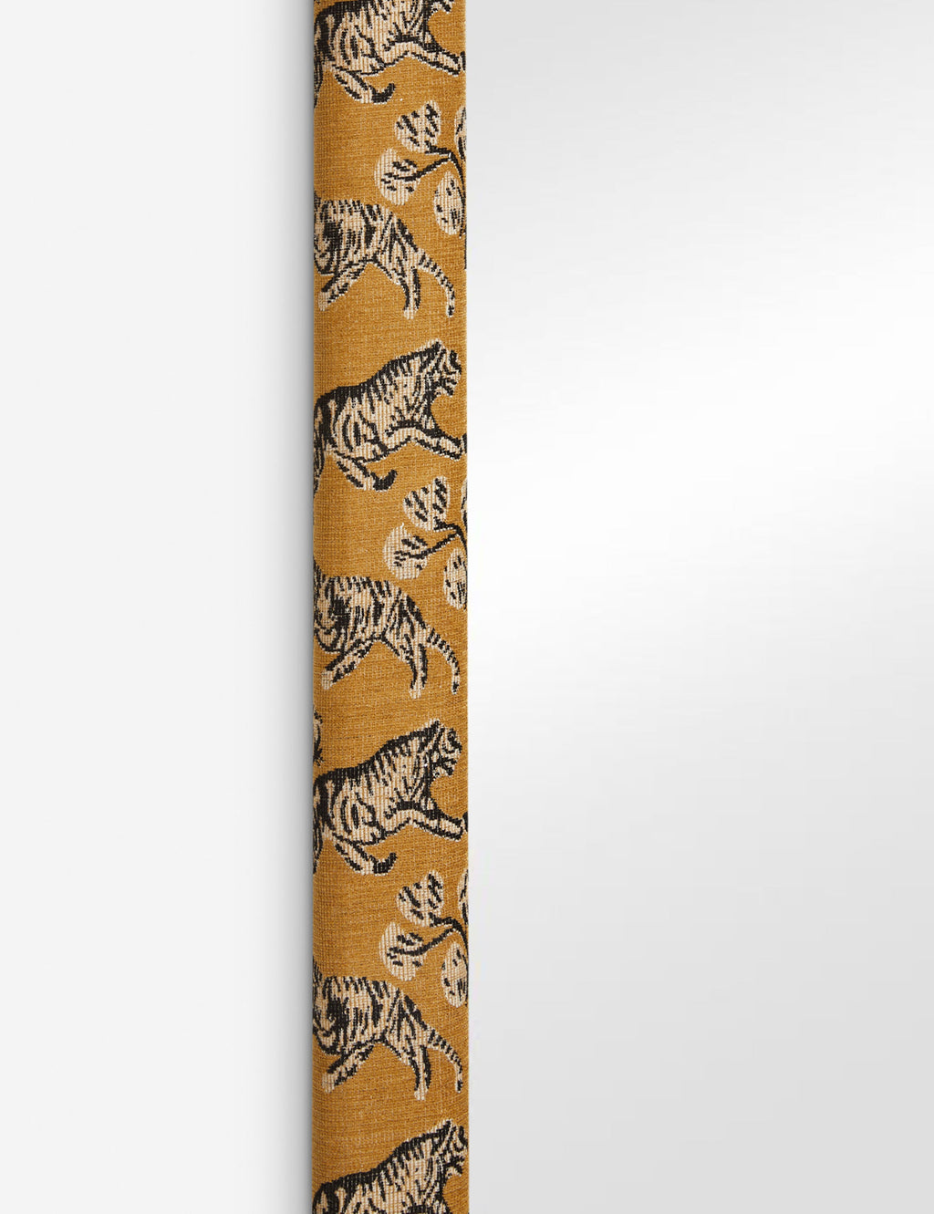 Lulu and Georgia - Tiger Upholstered Full Length Mirror by Sarah Sherman Samuel
