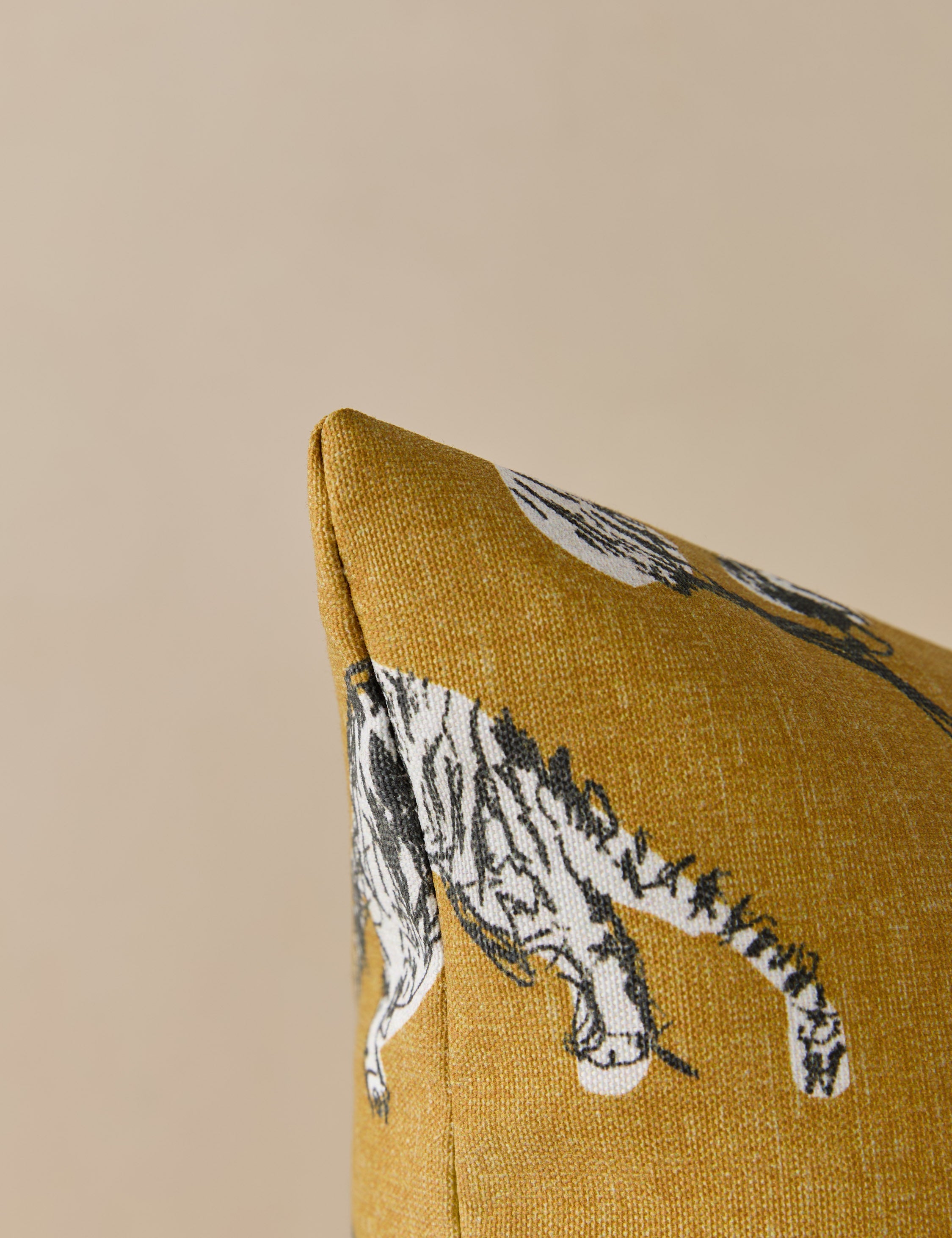 Lulu and Georgia - Tiger Indoor / Outdoor Pillow by Sarah Sherman Samuel