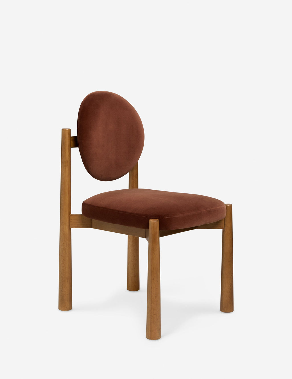 Lulu and Georgia - Open Box: Truett Dining Chair, Brandy Velvet