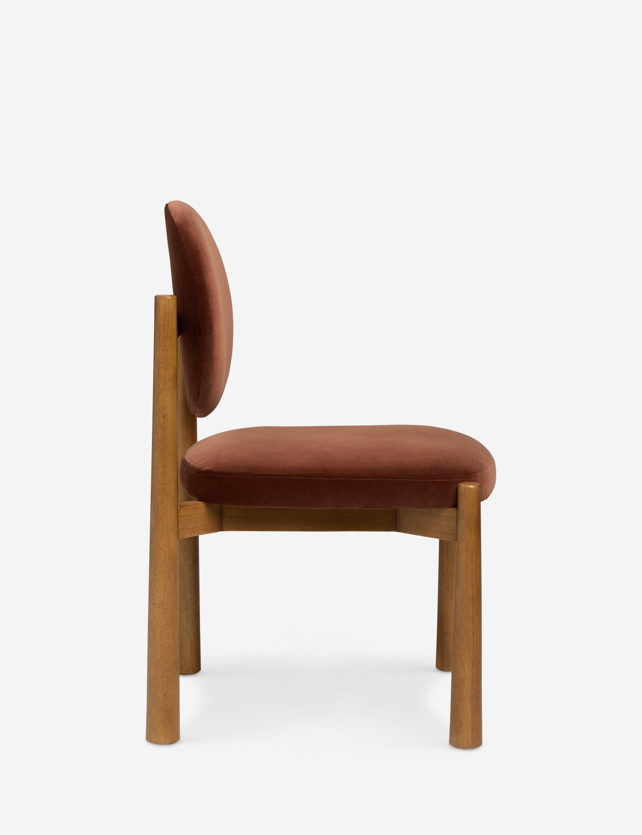 Lulu and Georgia - Open Box: Truett Dining Chair, Brandy Velvet