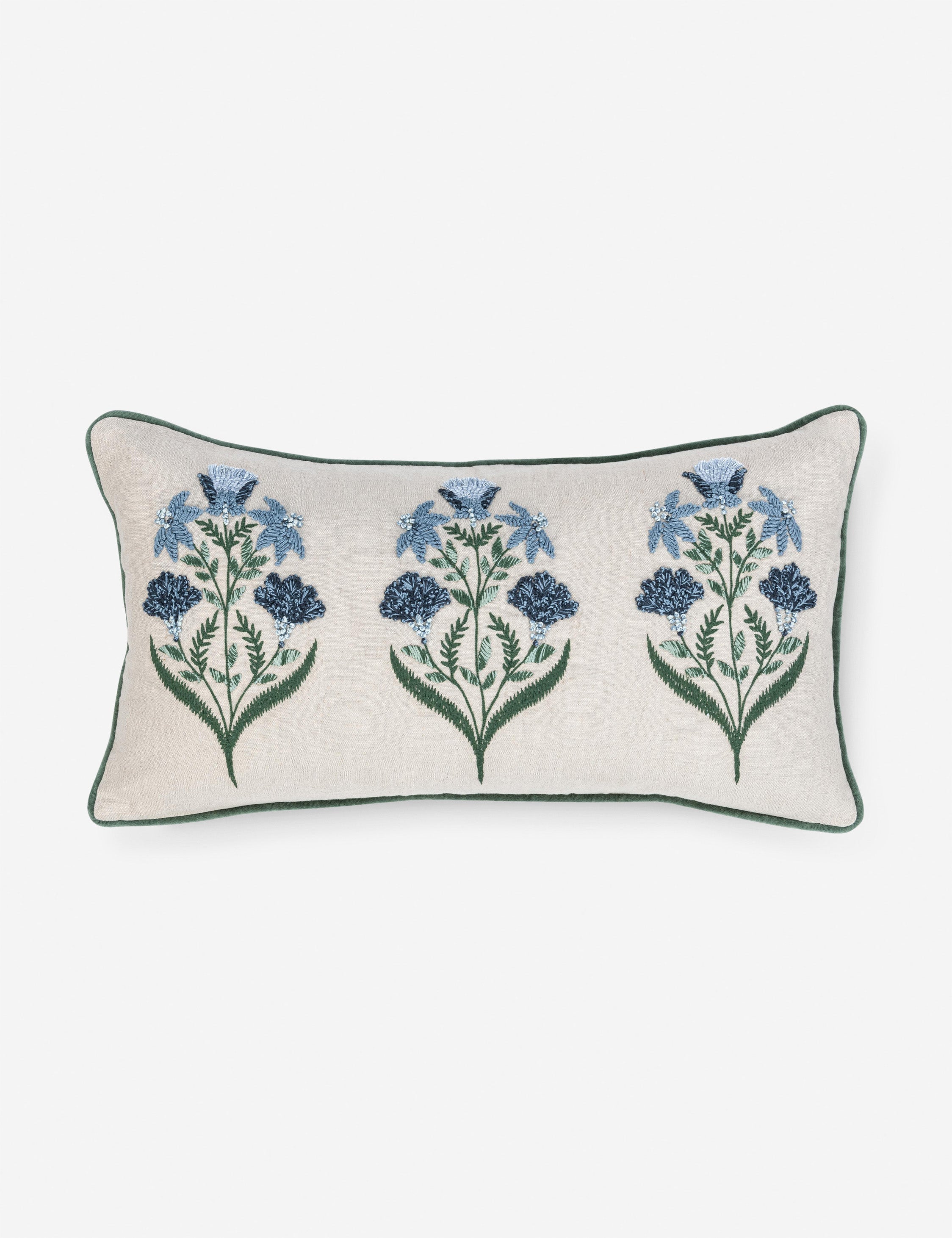 Lulu and Georgia - Lorraine Embroidered Pillow