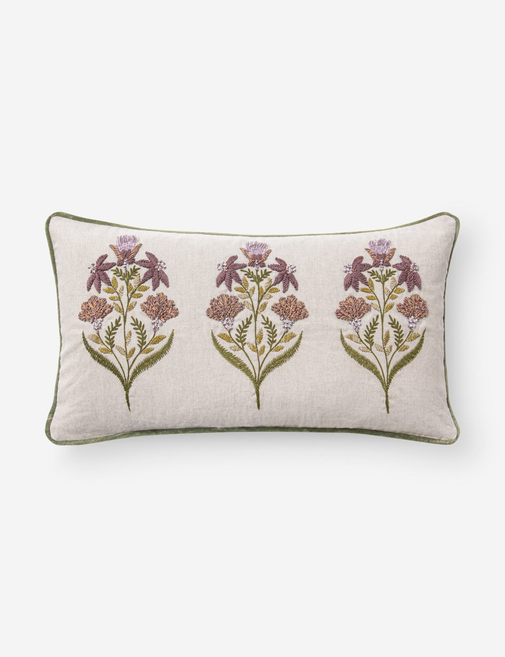 Lulu and Georgia - Lorraine Embroidered Pillow