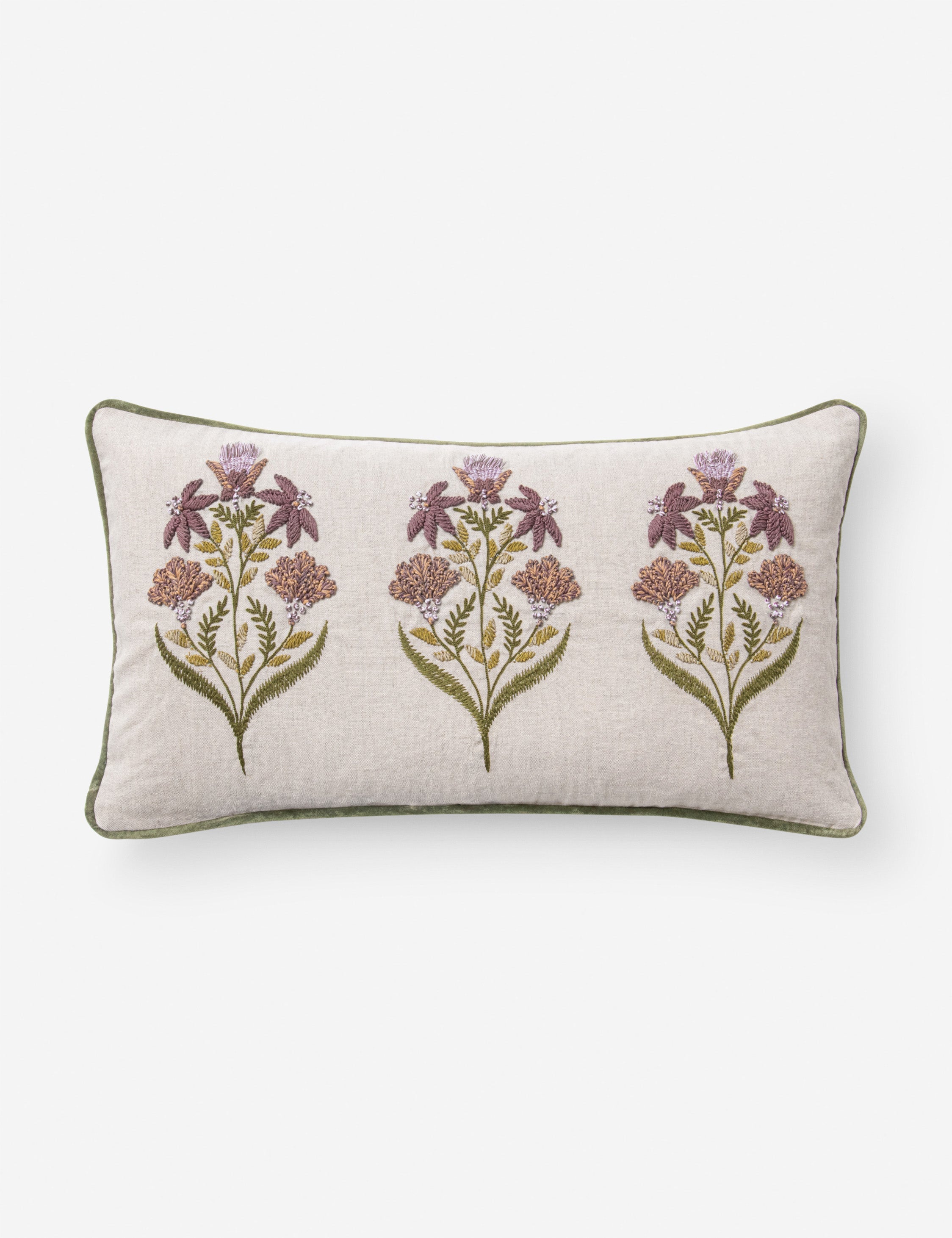 Lulu and Georgia - Lorraine Embroidered Pillow