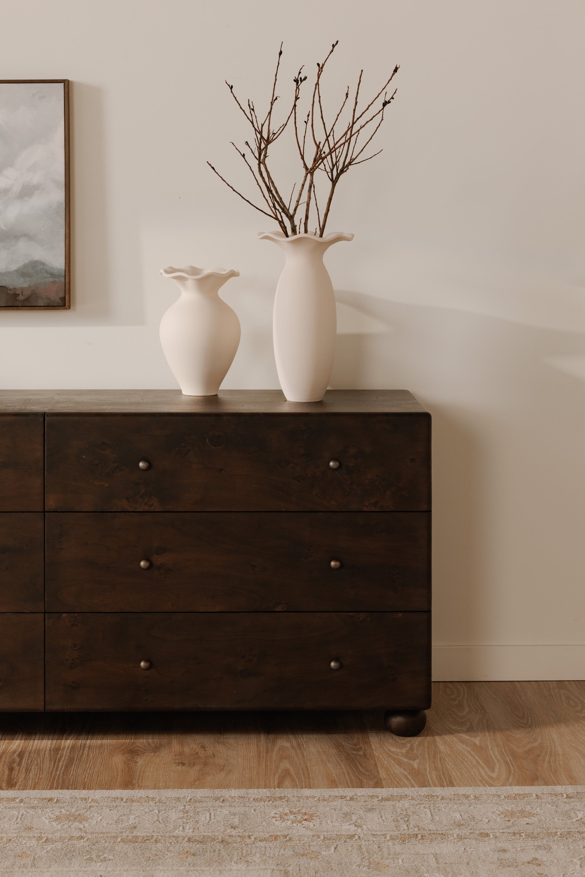 Lulu and Georgia - Open Box: Hobbes Dresser, Dark Brown