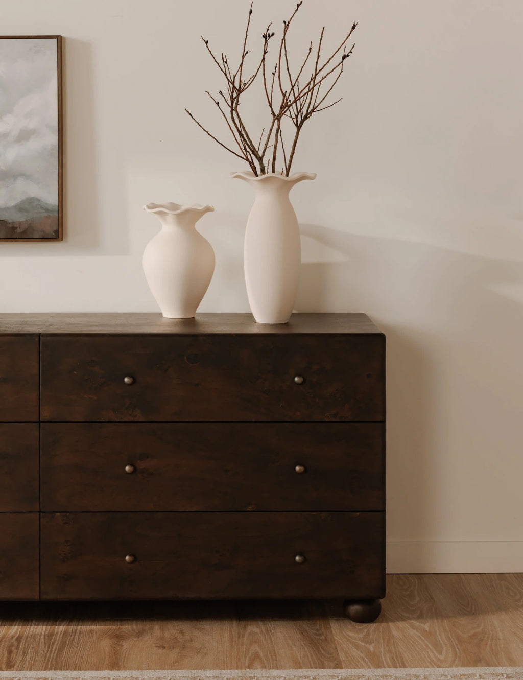 Lulu and Georgia - Open Box: Hobbes Dresser, Dark Brown