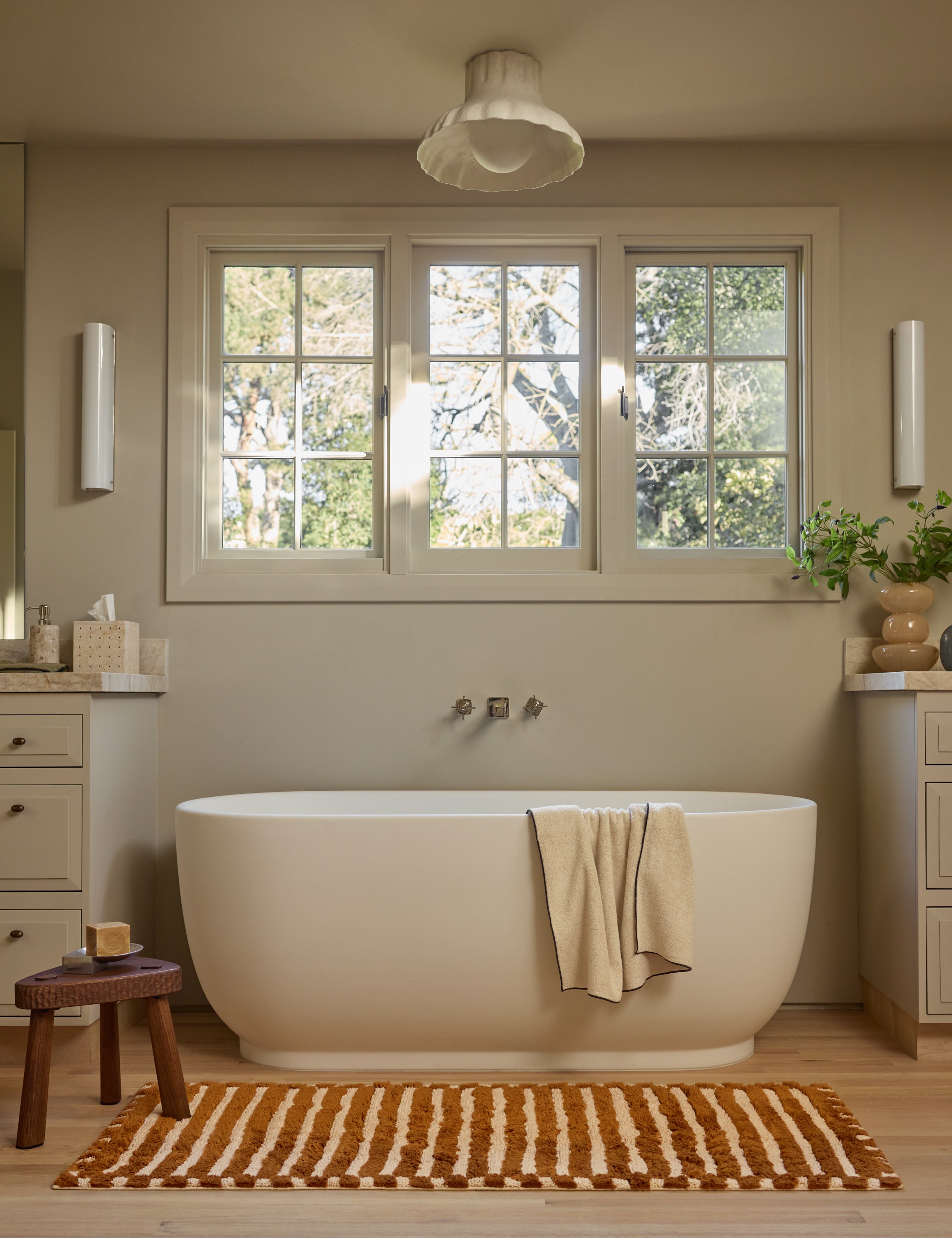 Lulu and Georgia - Vela Organic Cotton Bath Mat by Sarah Sherman Samuel