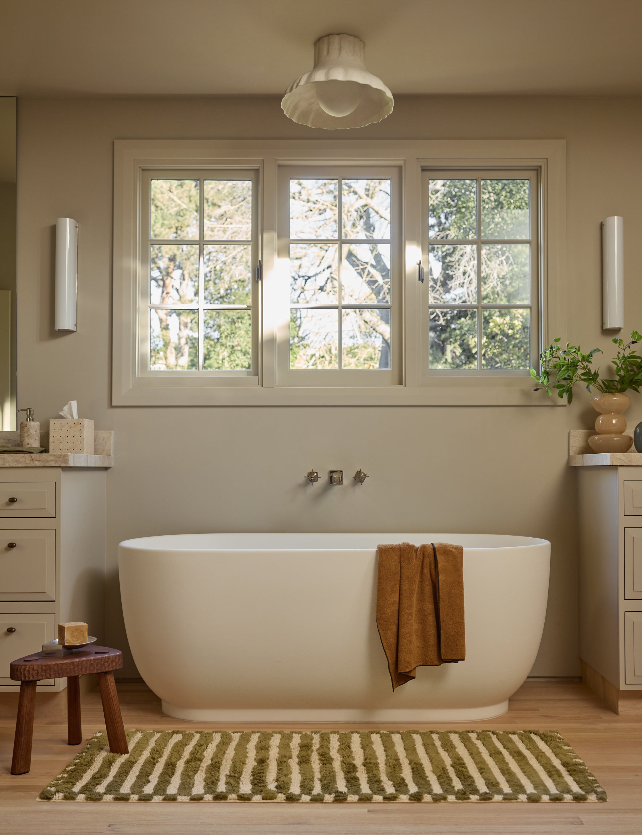 Lulu and Georgia - Vela Organic Cotton Bath Mat by Sarah Sherman Samuel