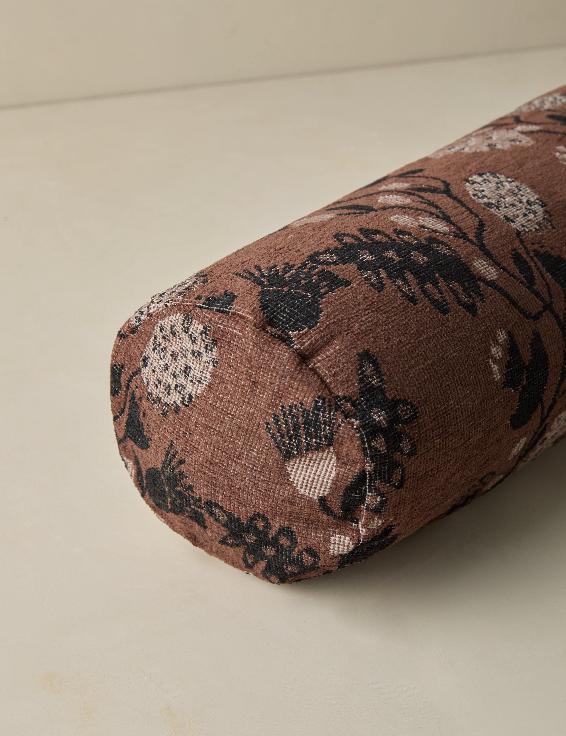 Lulu and Georgia - Vini Botanical Jacquard Long Bolster Pillow by Sarah Sherman Samuel