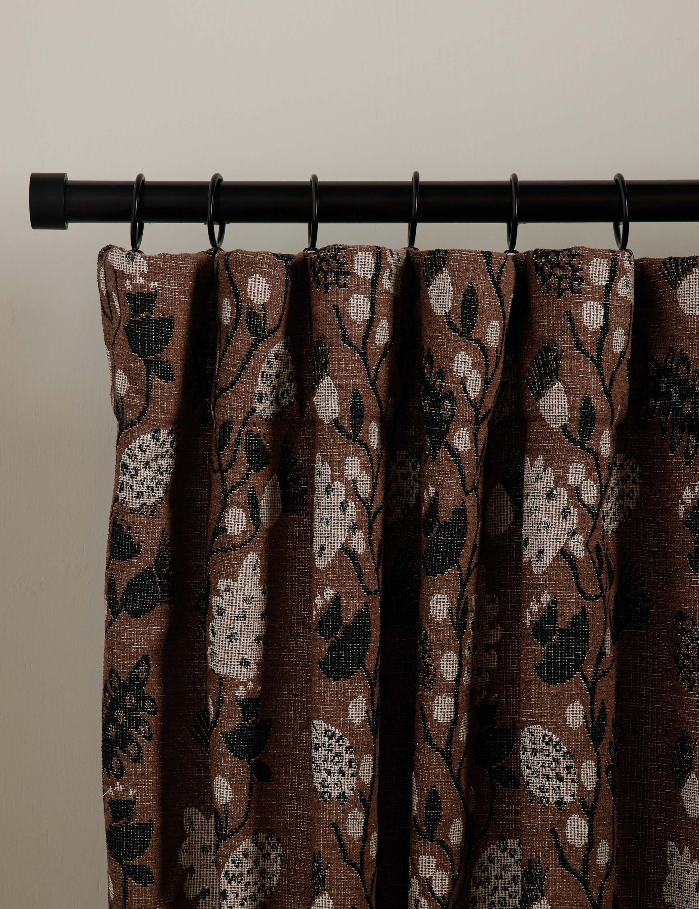 Lulu and Georgia - Vini Botanical Jacquard Curtain Panel by Sarah Sherman Samuel