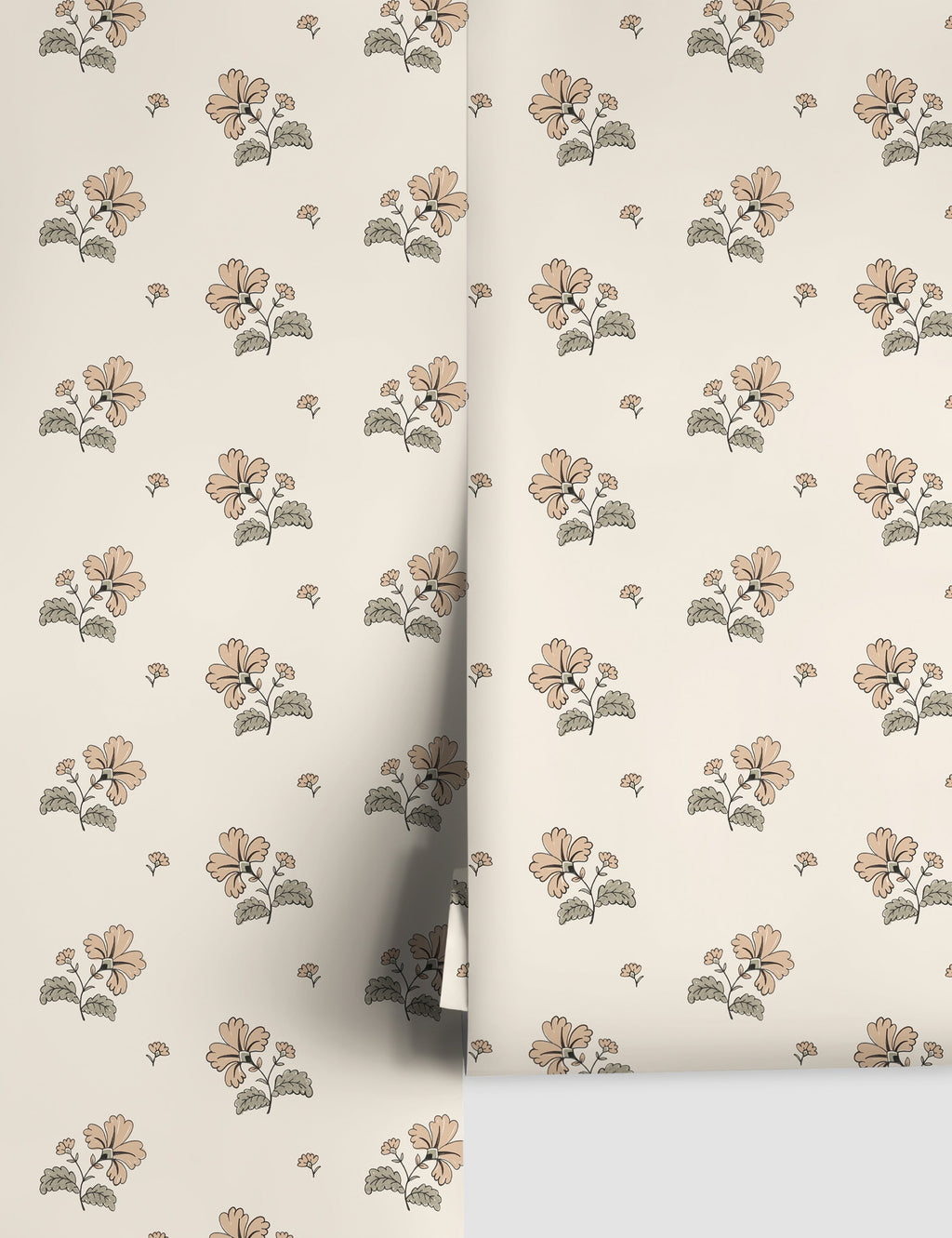 Lulu and Georgia - Vintage Floral Wallpaper by Rylee + Cru