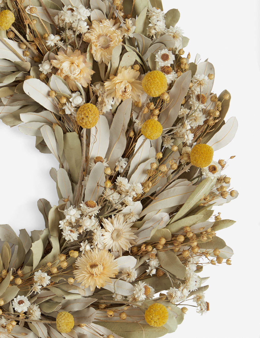 Lulu and Georgia - Preserved Summer Bunch Wreath