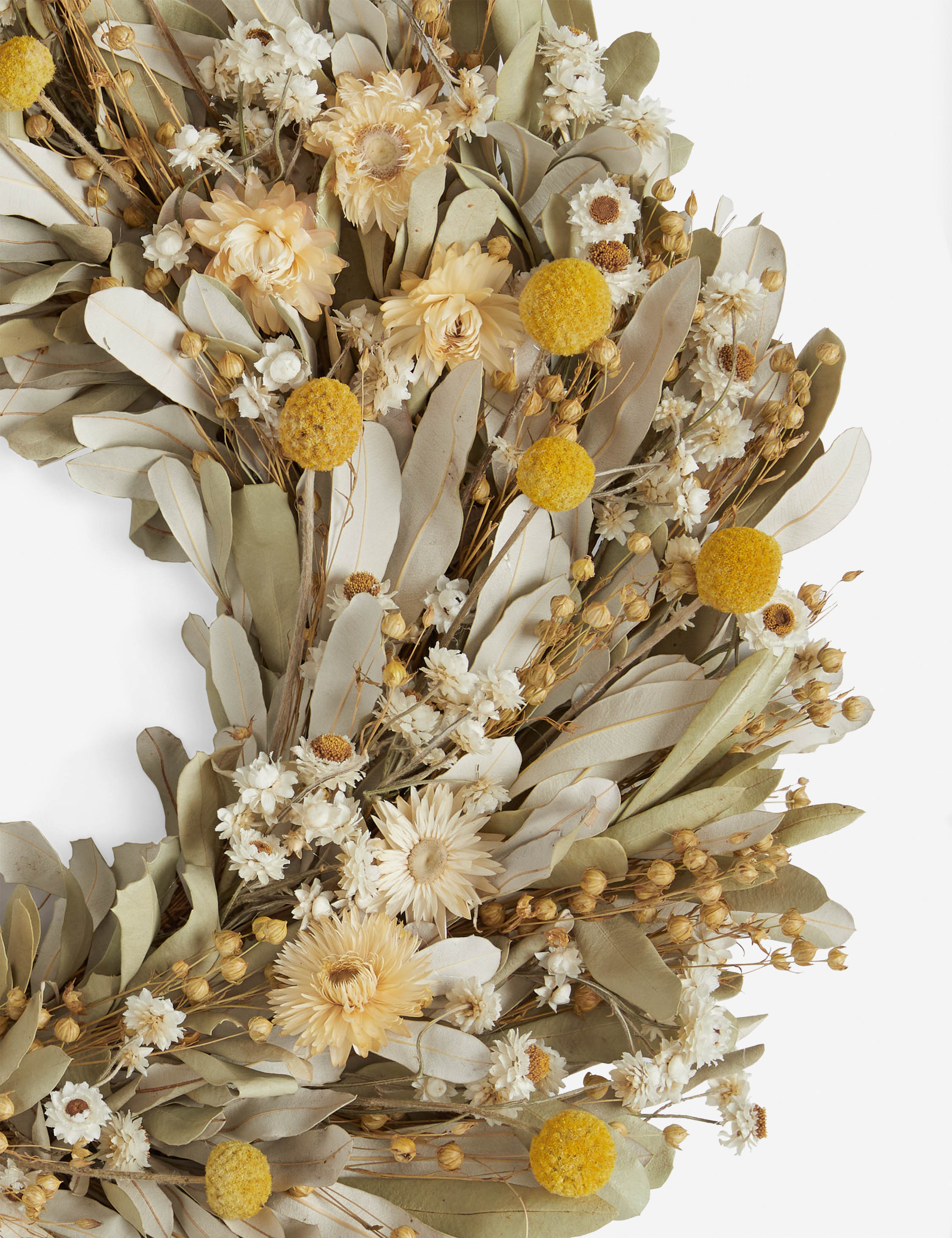Lulu and Georgia - Preserved Summer Bunch Wreath