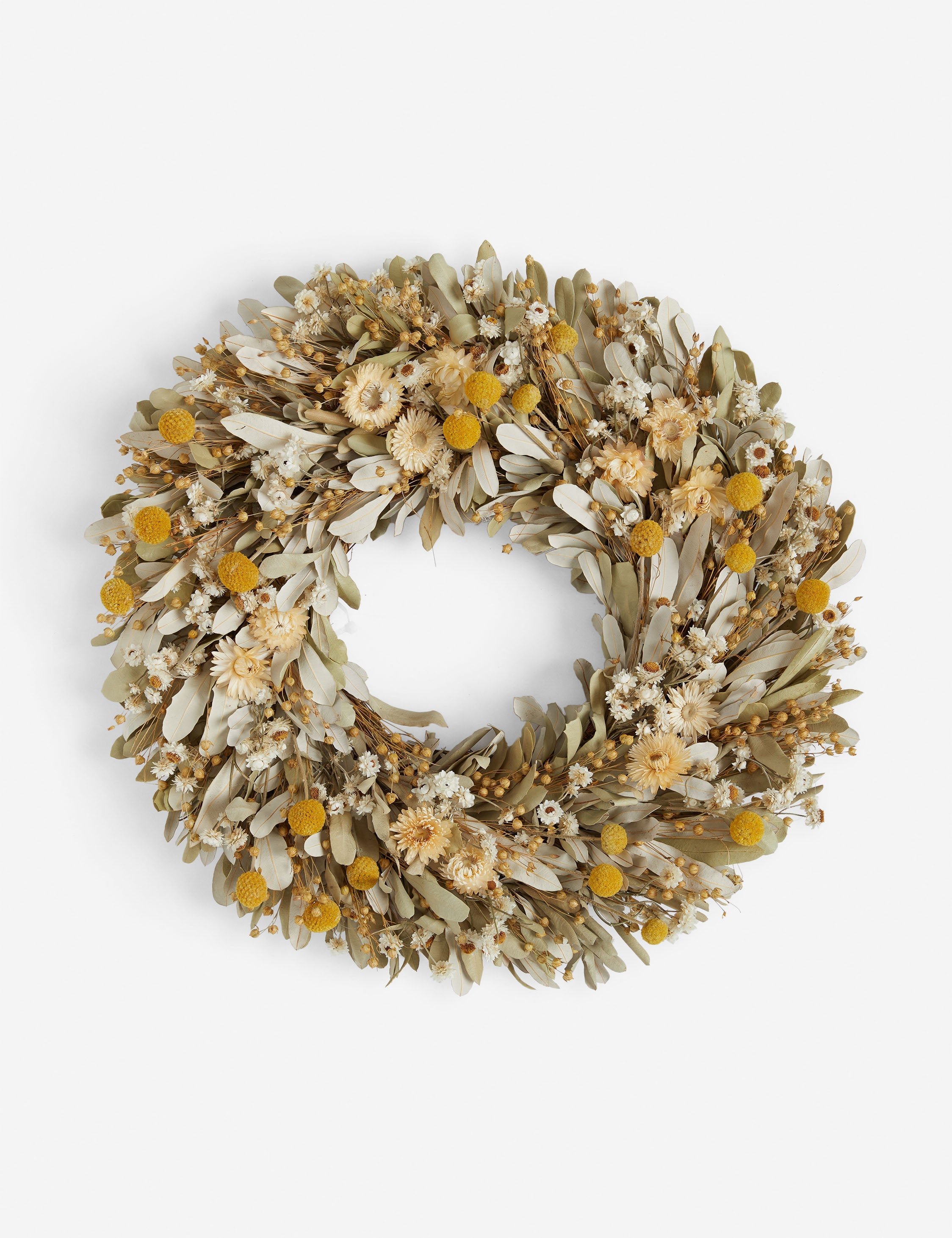 Lulu and Georgia - Preserved Summer Bunch Wreath
