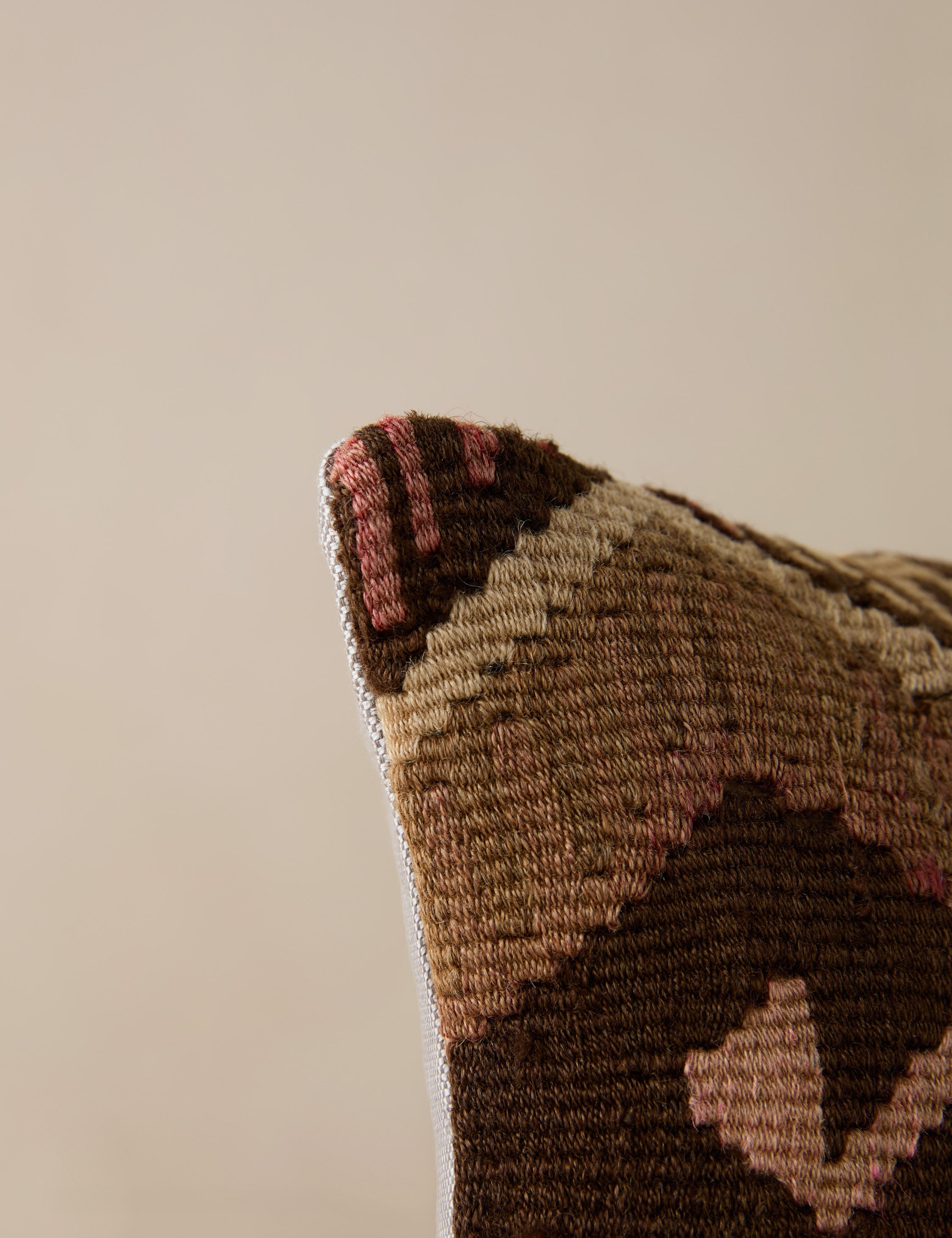 Lulu and Georgia - Vintage Lumbar Pillow No. 182, 12" x 20"