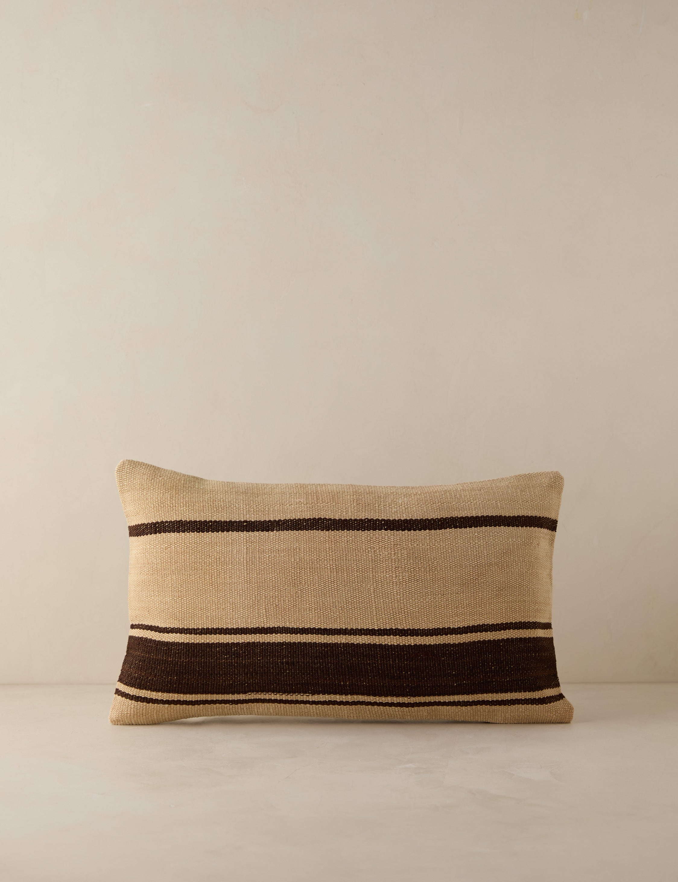 Lulu and Georgia - Vintage Lumbar Pillow No. 183, 12" x 20"