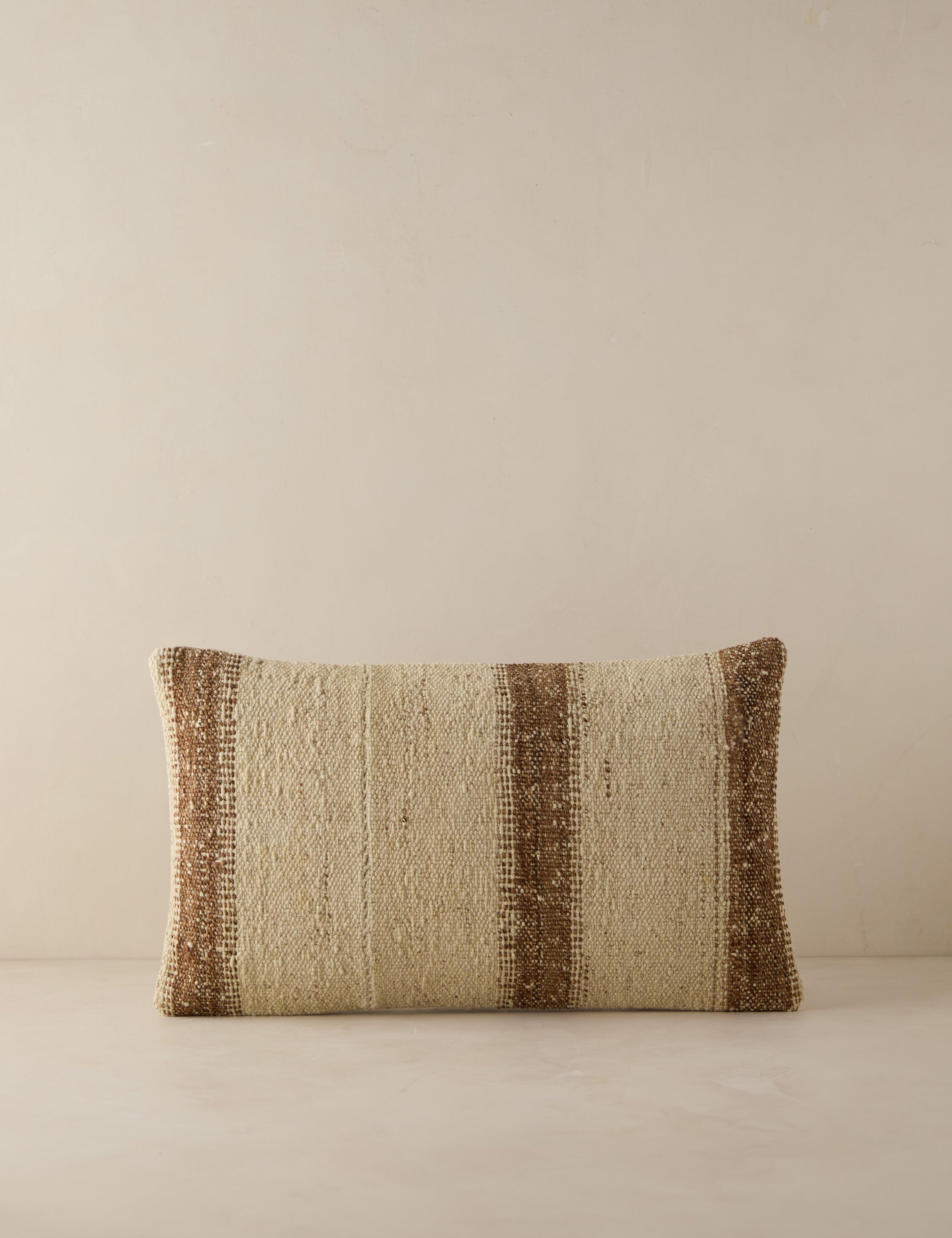 Lulu and Georgia - Vintage Lumbar Pillow No. 184, 12" x 20"