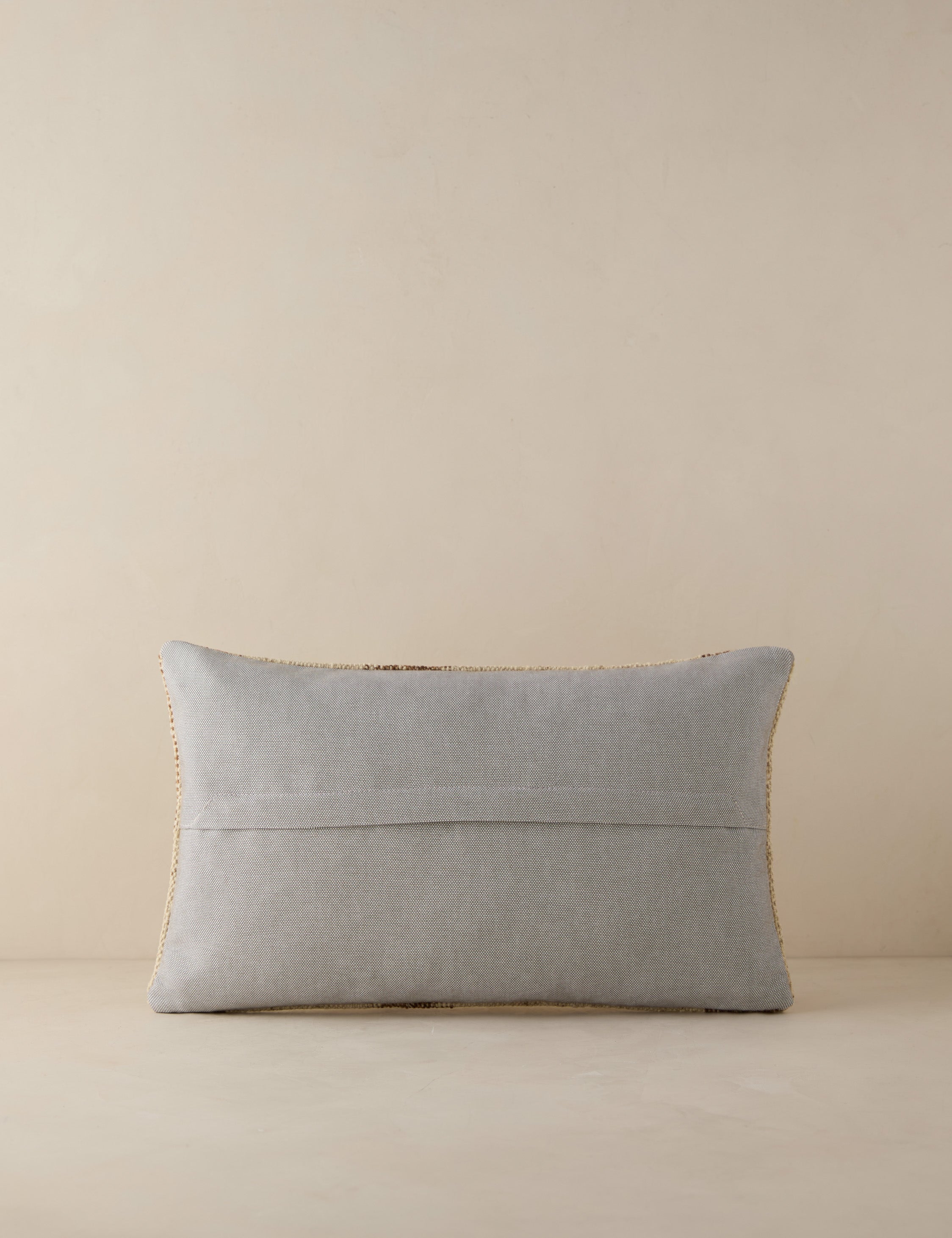 Lulu and Georgia - Vintage Lumbar Pillow No. 184, 12" x 20"