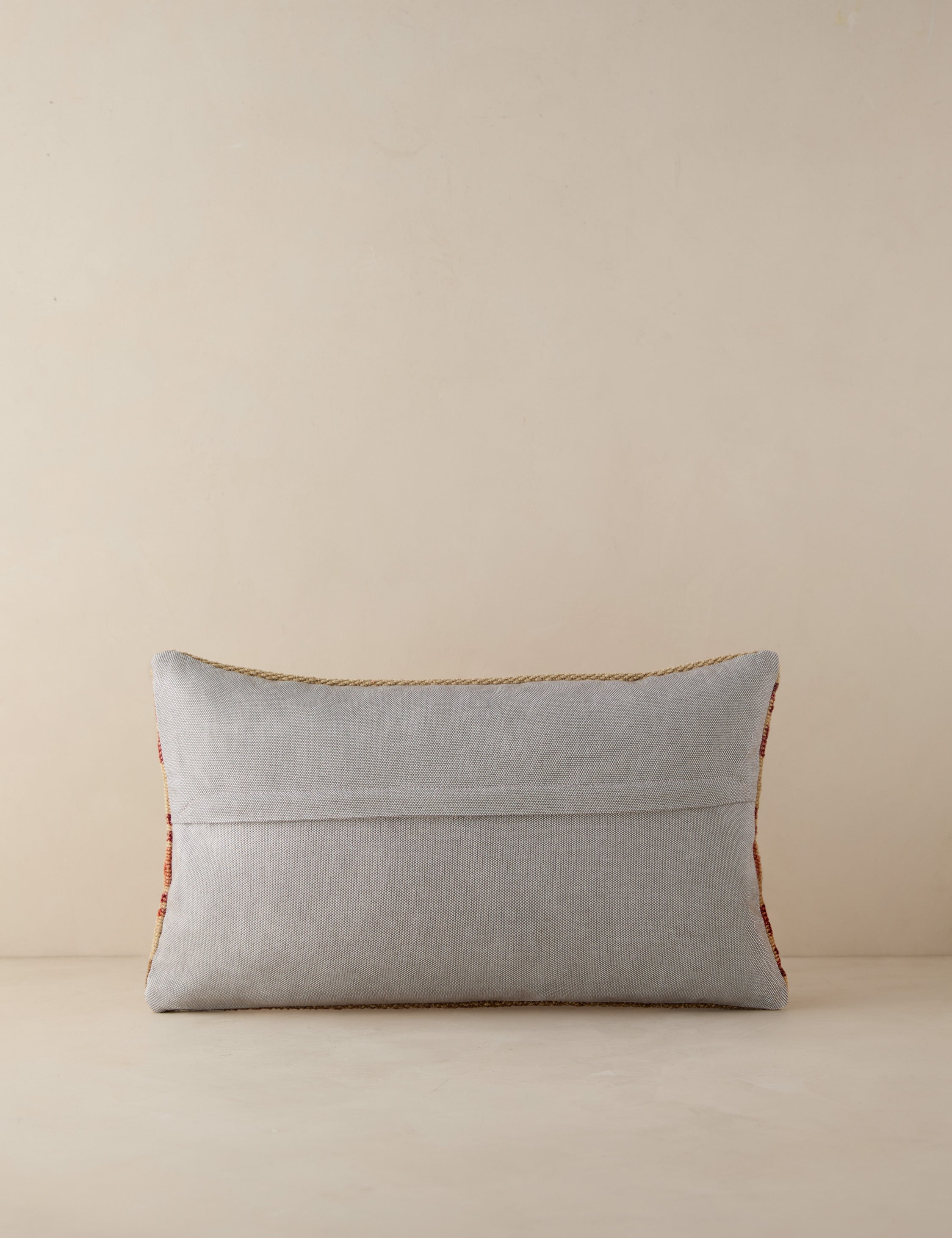 Lulu and Georgia - Vintage Lumbar Pillow No. 186, 12" x 20"