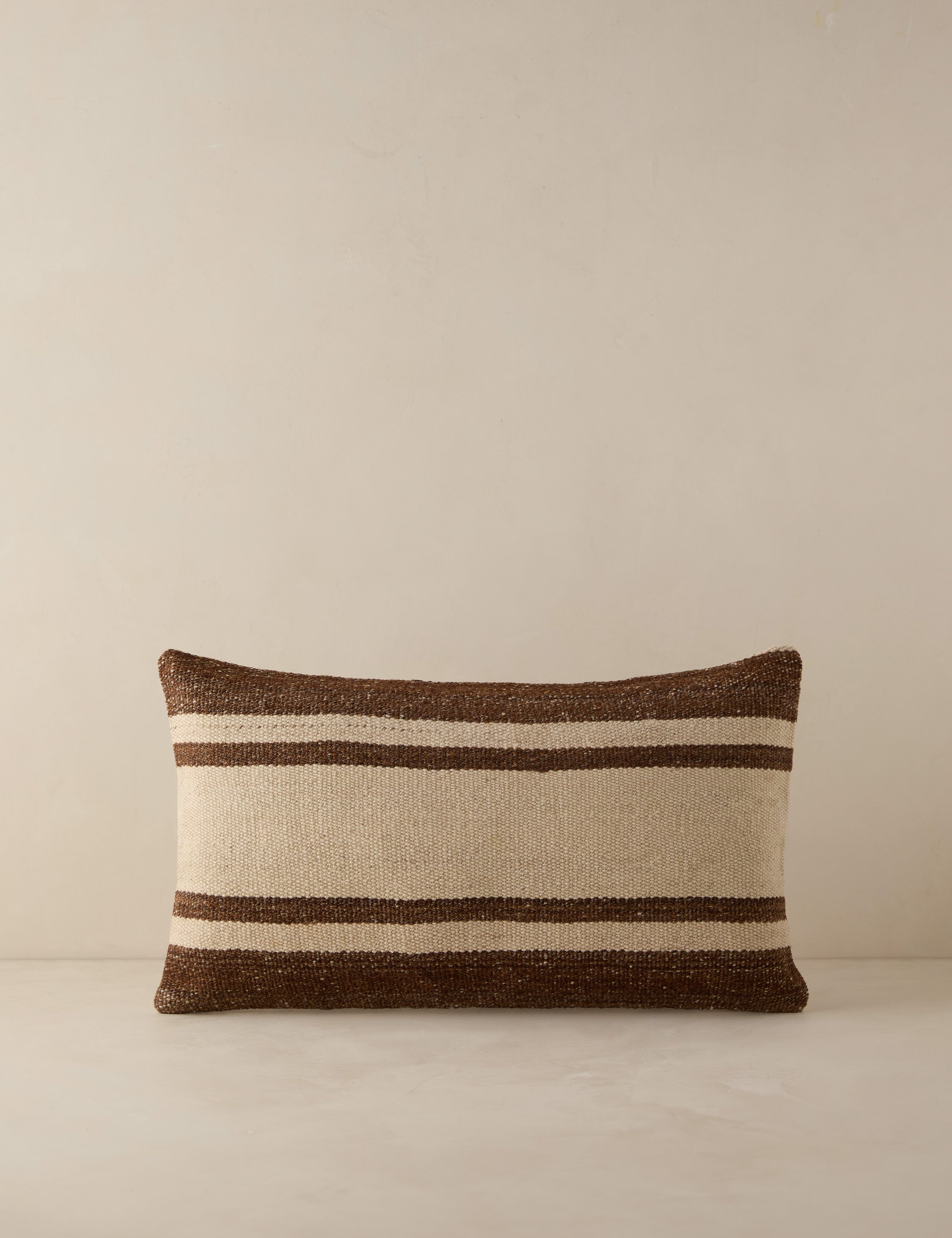 Lulu and Georgia - Vintage Lumbar Pillow No. 187, 12" x 20"