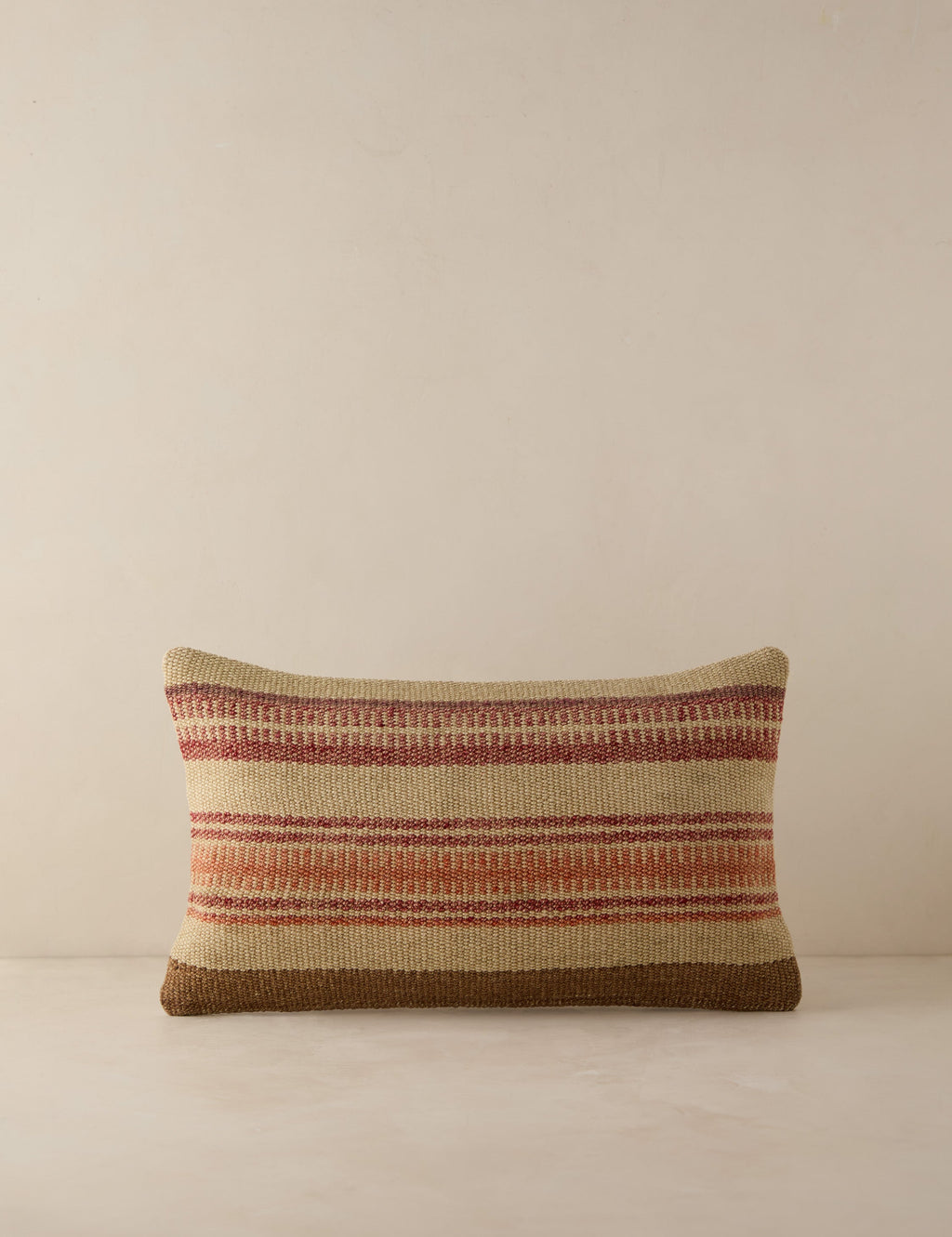 Lulu and Georgia - Vintage Lumbar Pillow No. 191, 12" x 20"